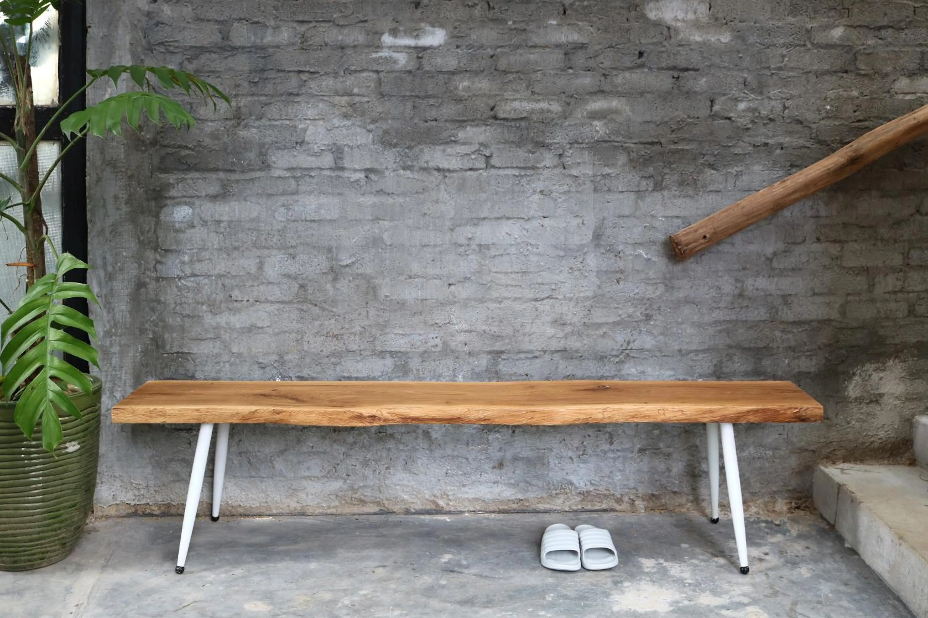 Facade/entrance in NANO Eco-Hostel