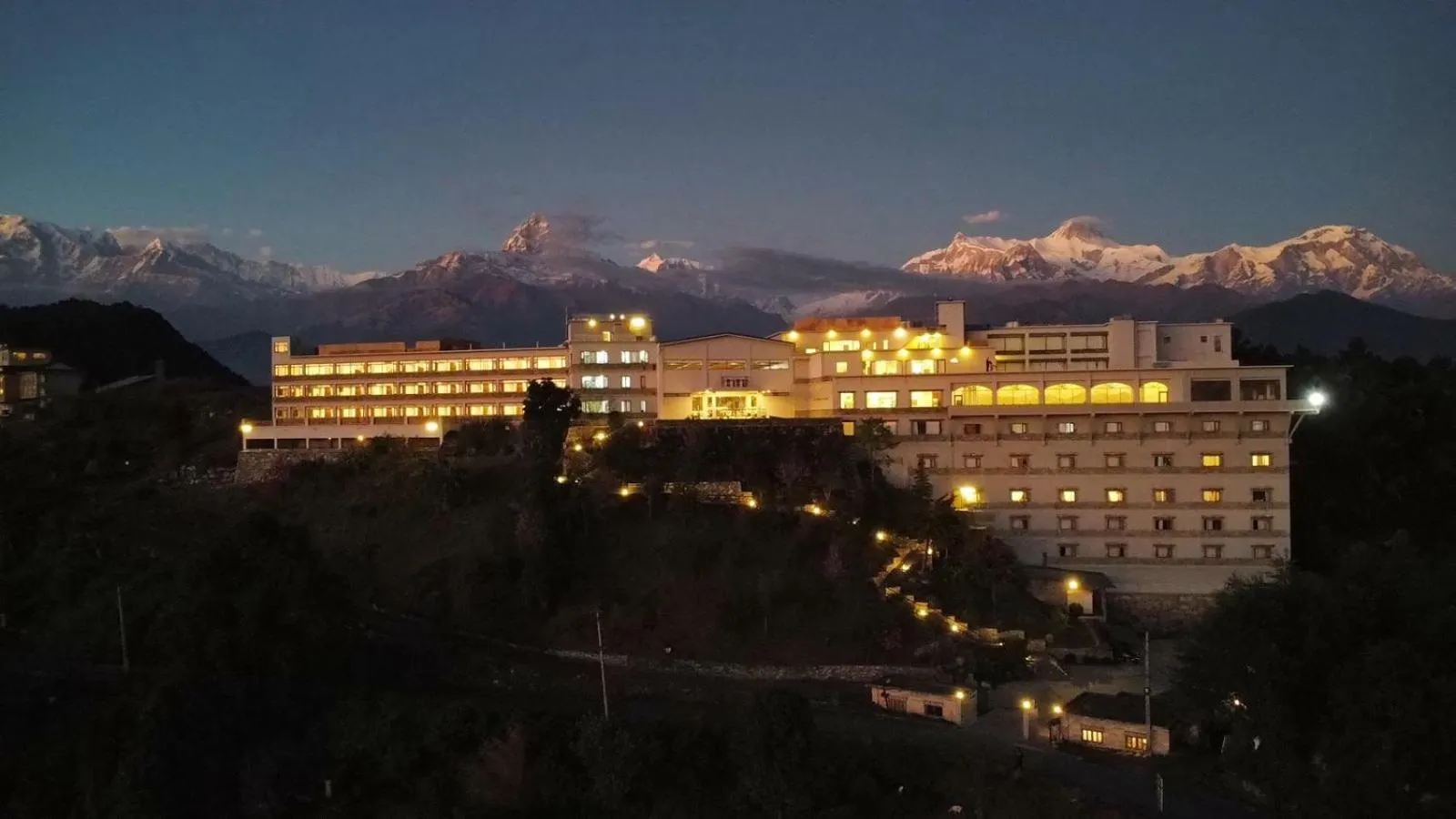 Property building in Hotel Annapurna View Sarangkot