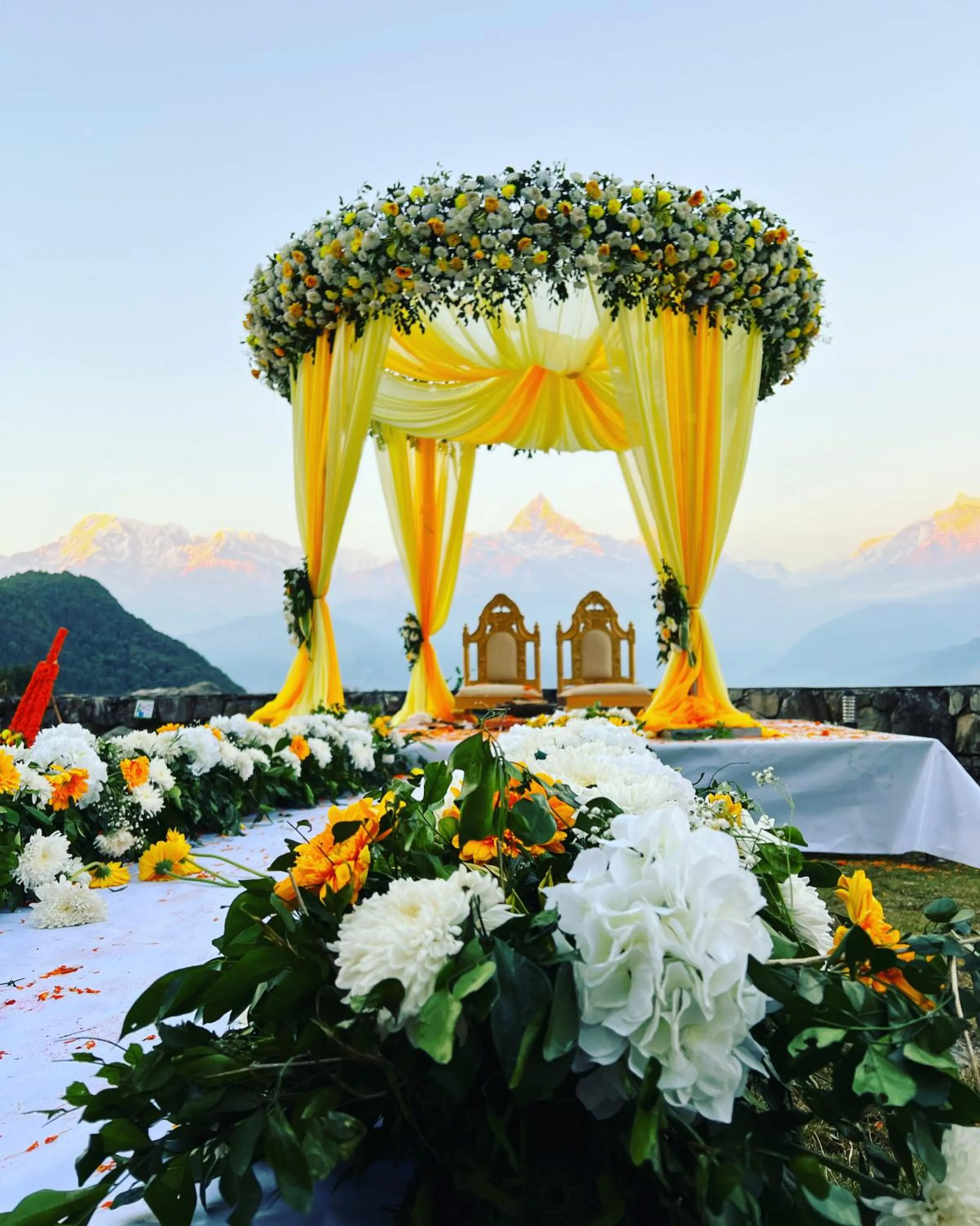 wedding in Hotel Annapurna View Sarangkot
