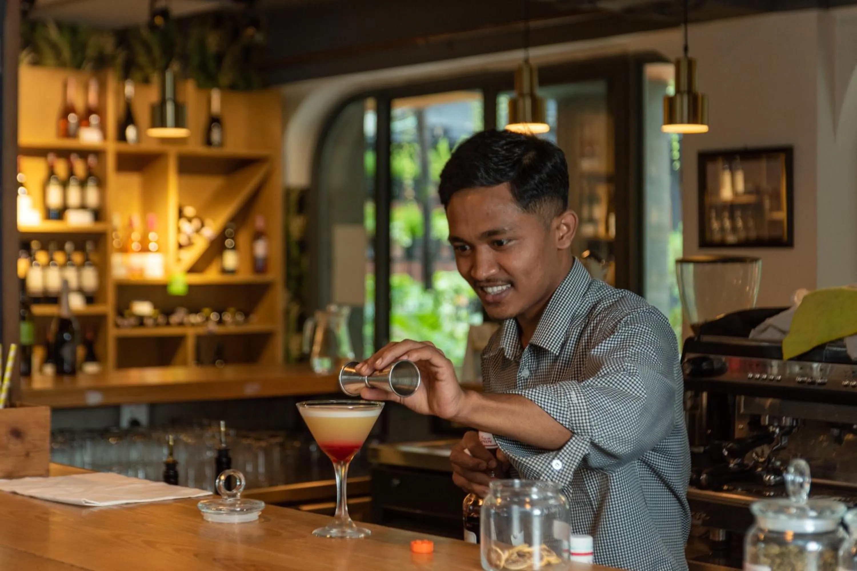 Lounge or bar in Nomad Hotel Lazimpat