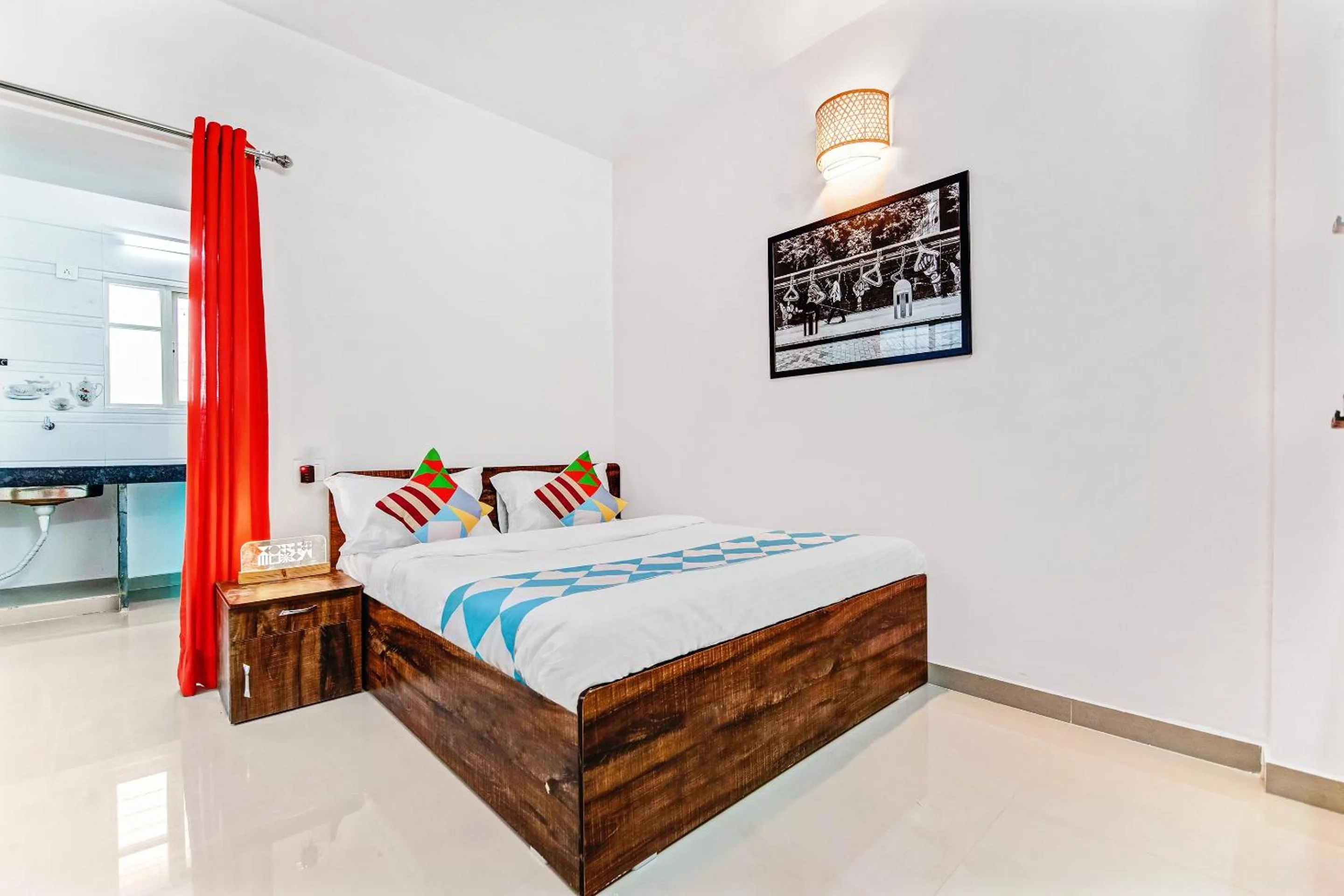 Bedroom, Bed in Super Hotel O Home Elegant RK Fursungi