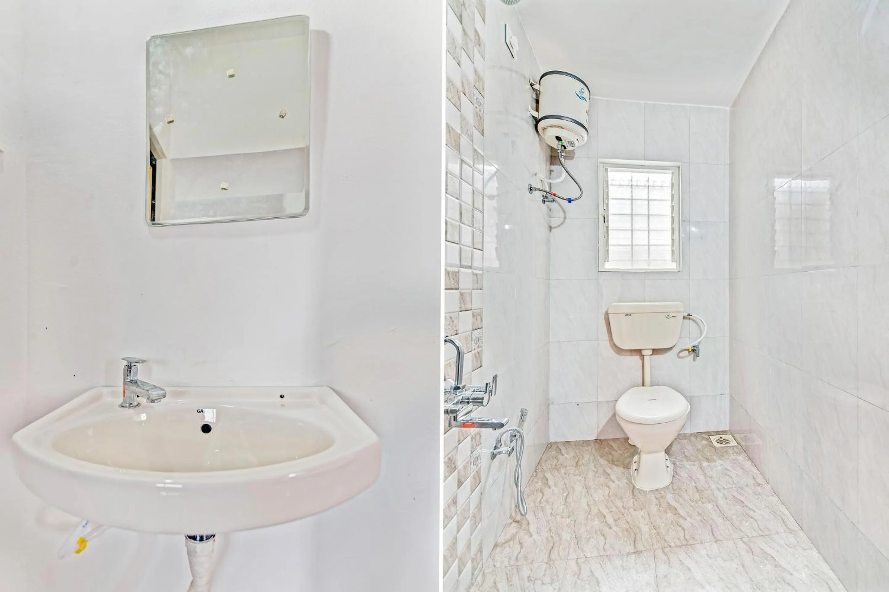 Bathroom in Hotel O Home Elegant RK Fursungi