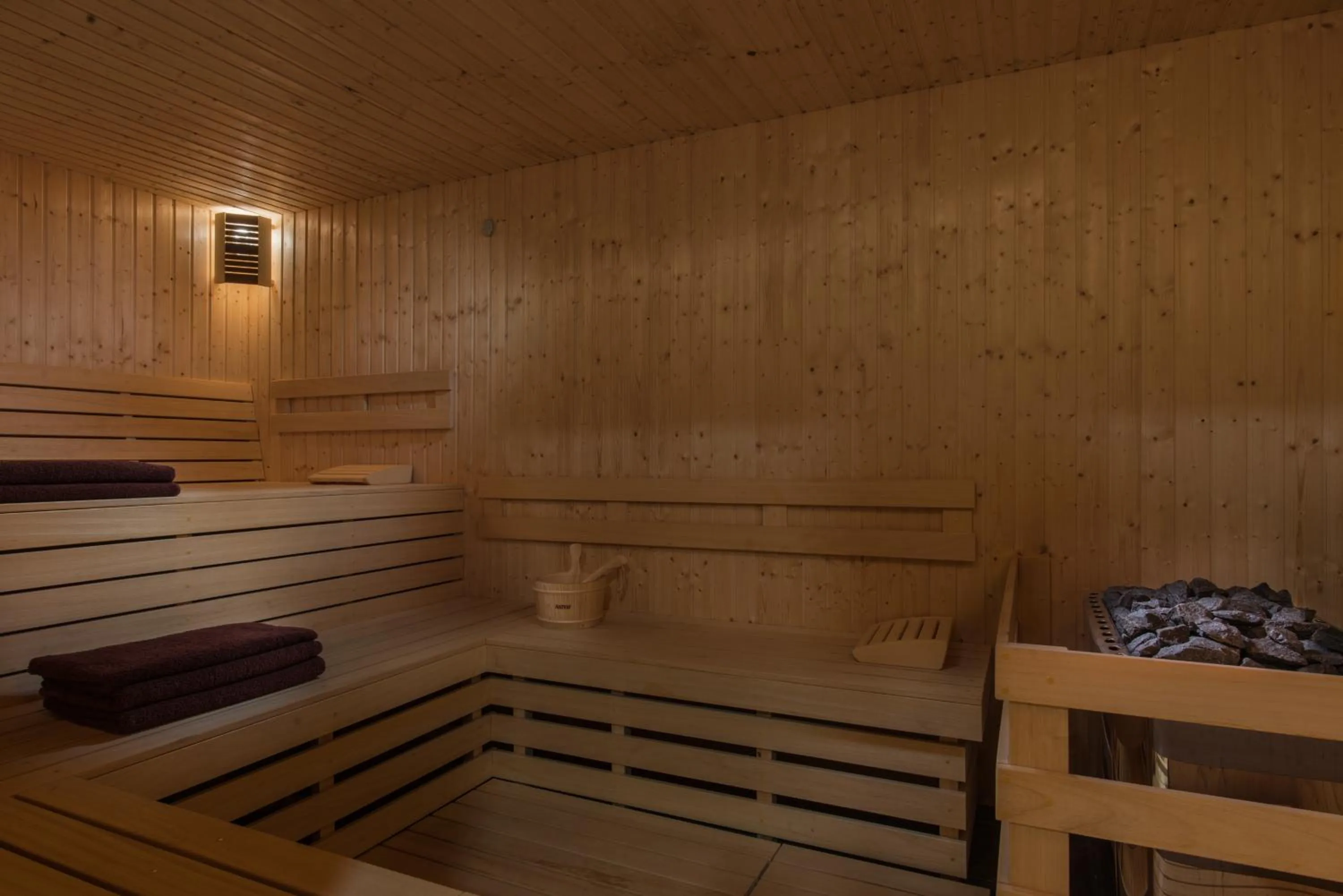 Sauna in Hotel Villa Magus