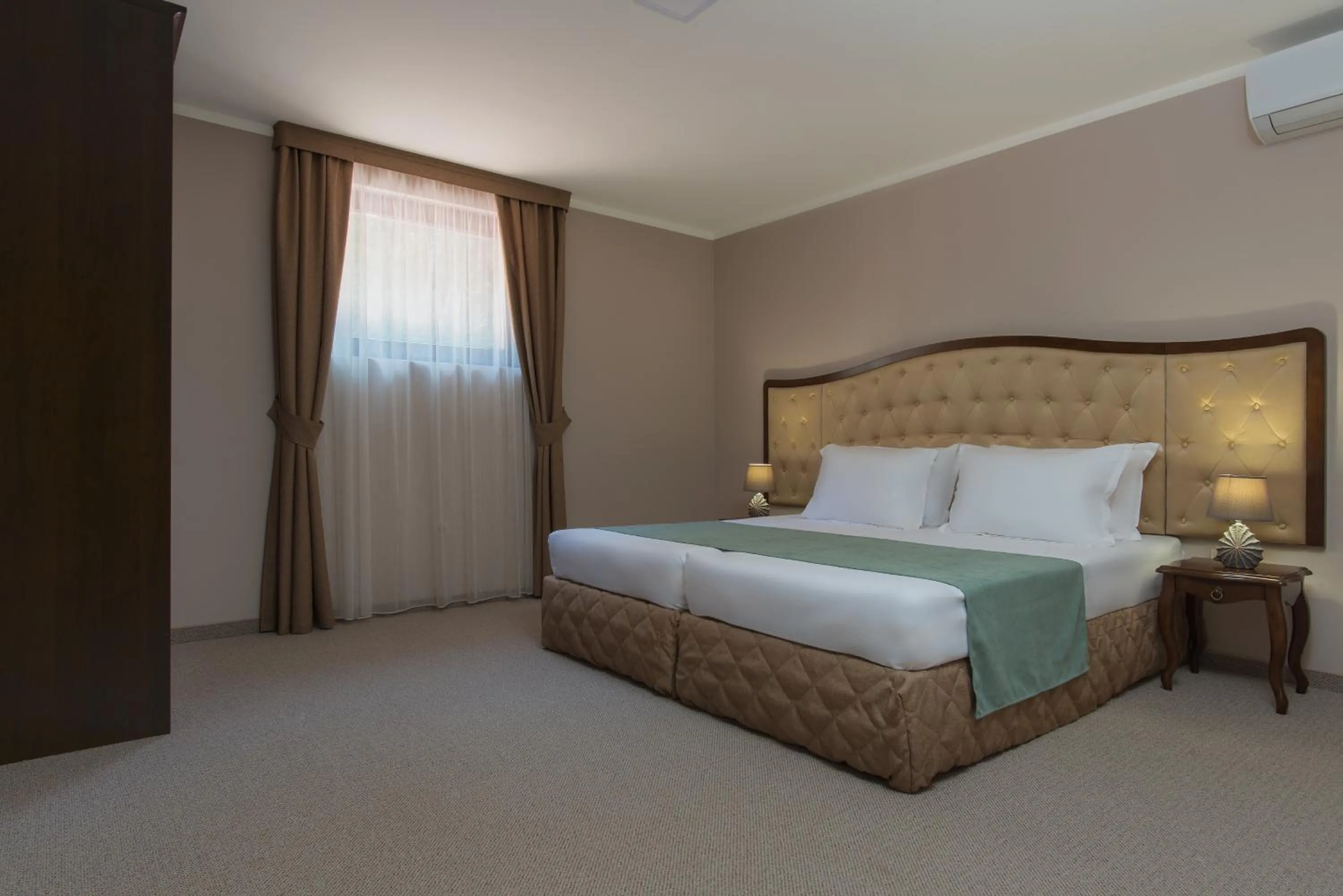 Bed in Hotel Villa Magus