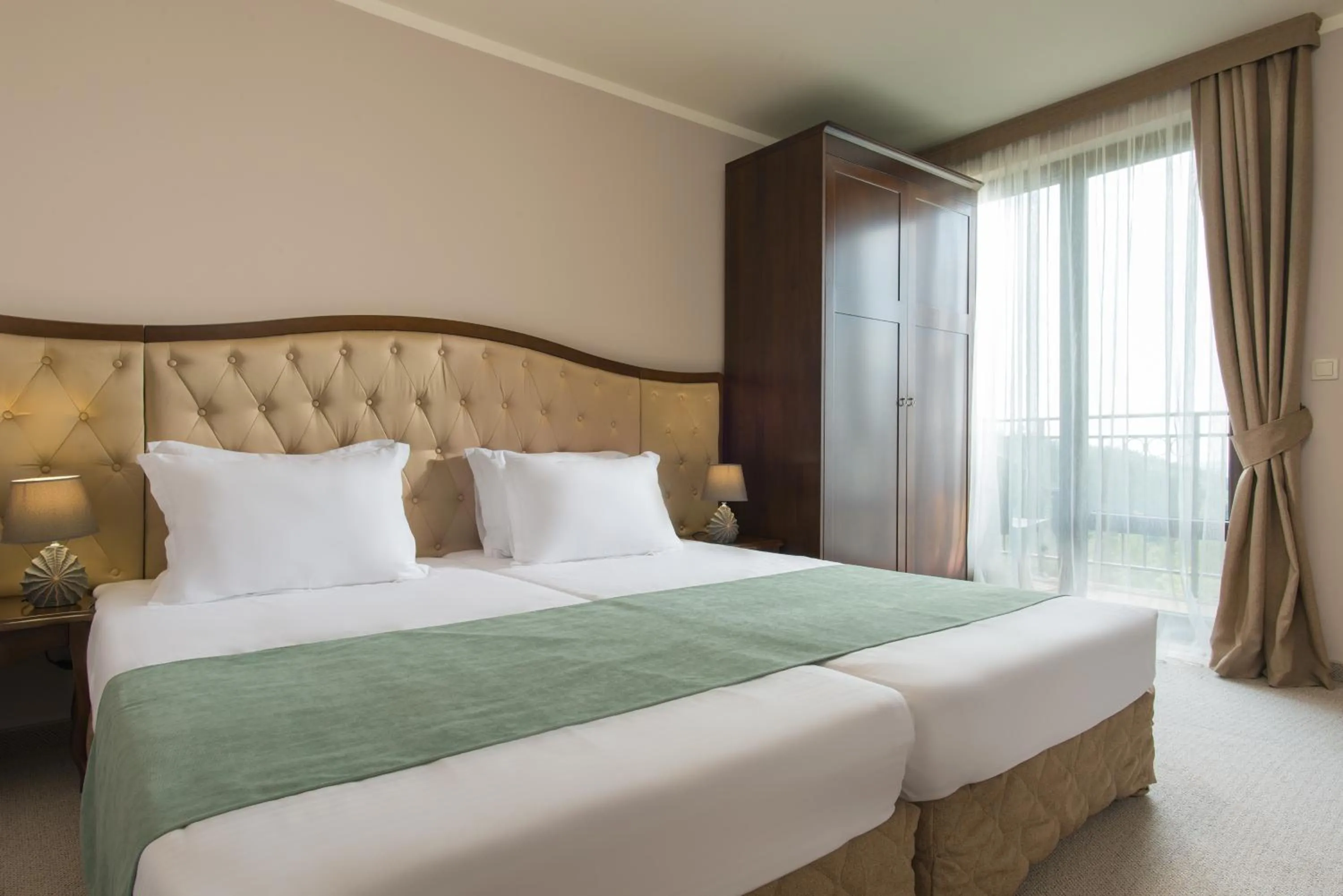 Bed in Hotel Villa Magus