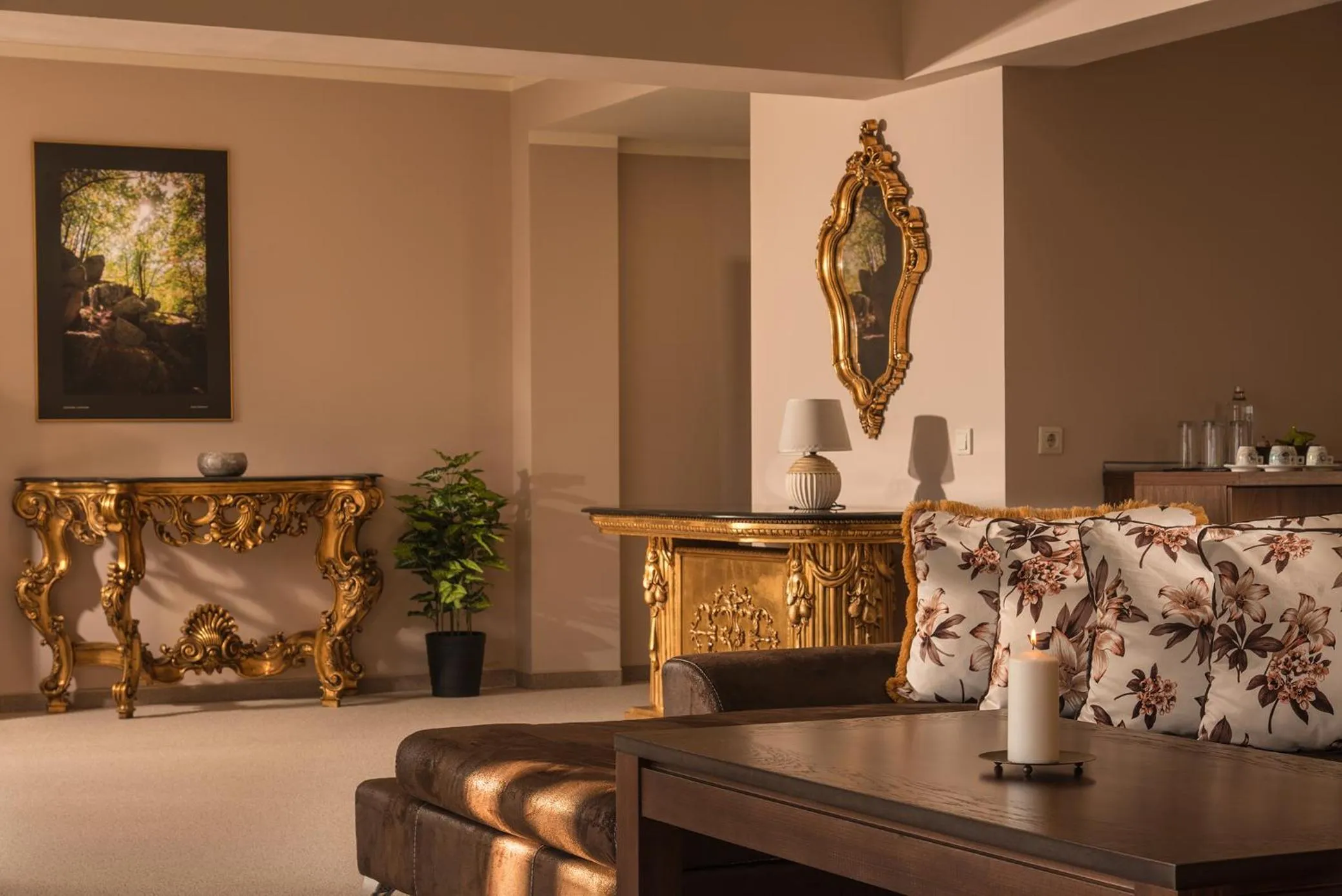 Living room in Hotel Villa Magus