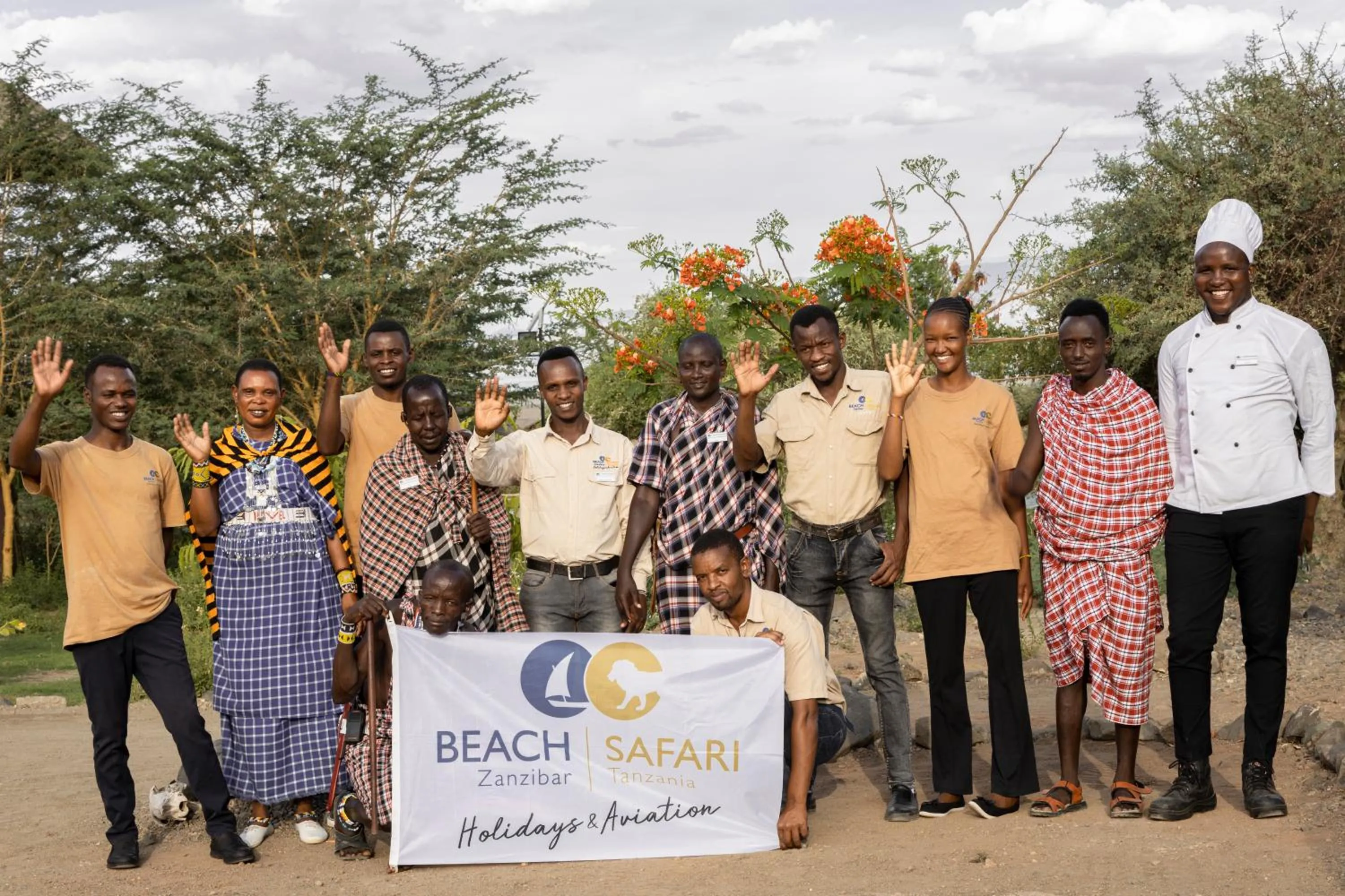 Staff in Africa Safari Lake Natron