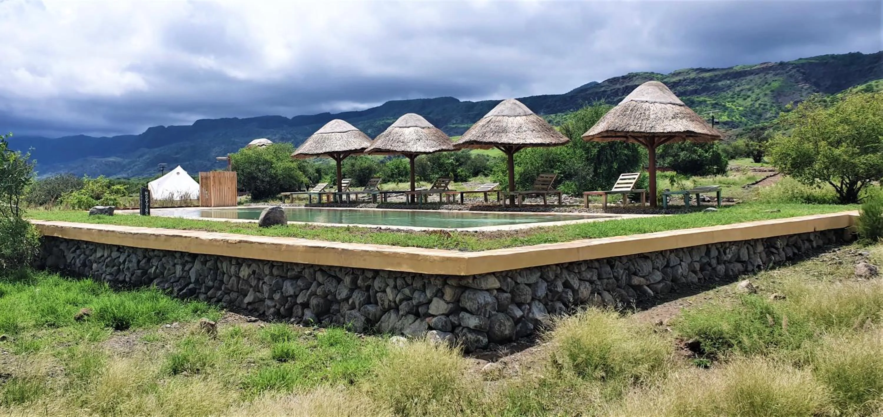 Property building in Africa Safari Lake Natron