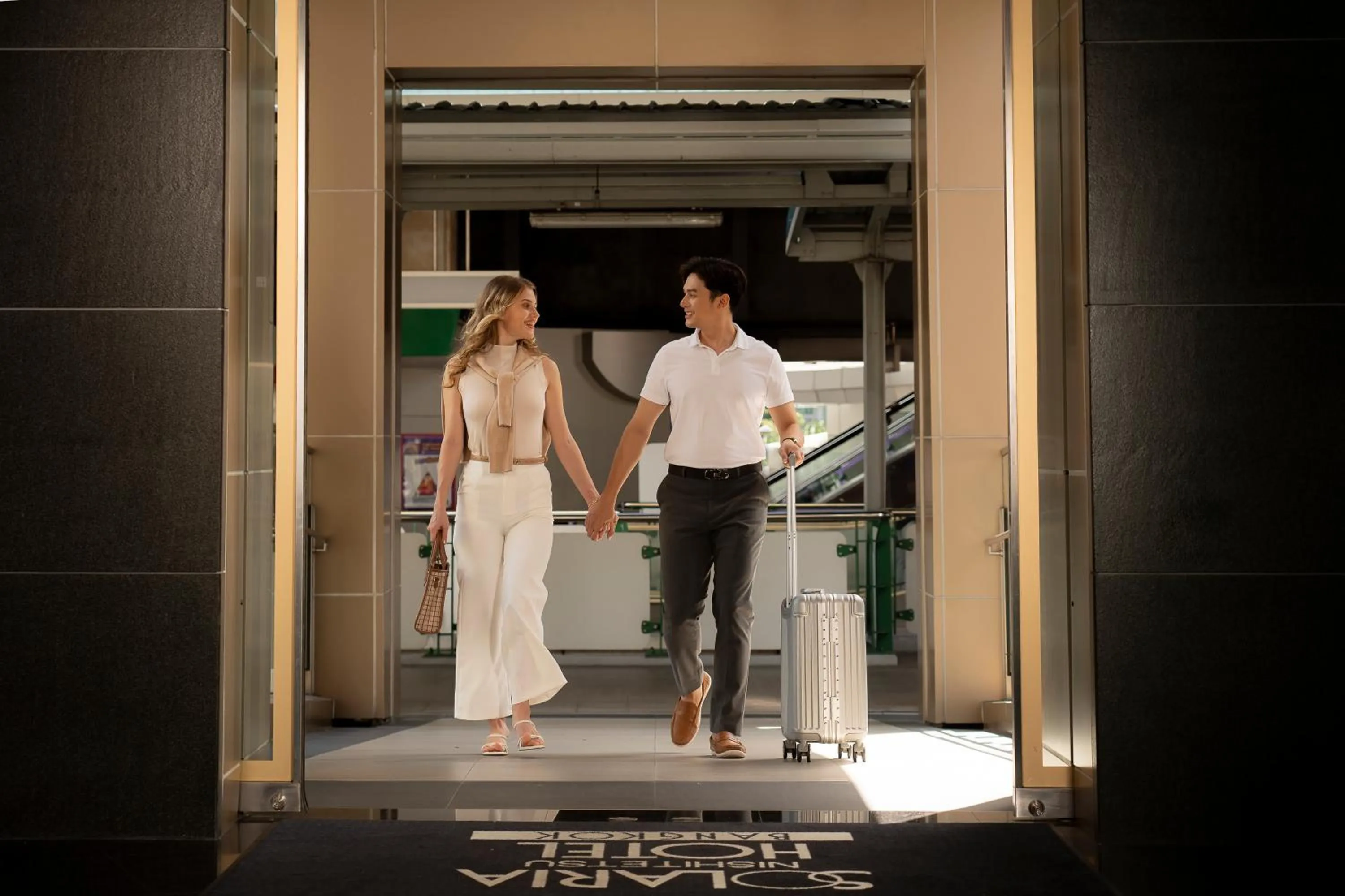 Facade/entrance in Solaria Nishitetsu Hotel Bangkok