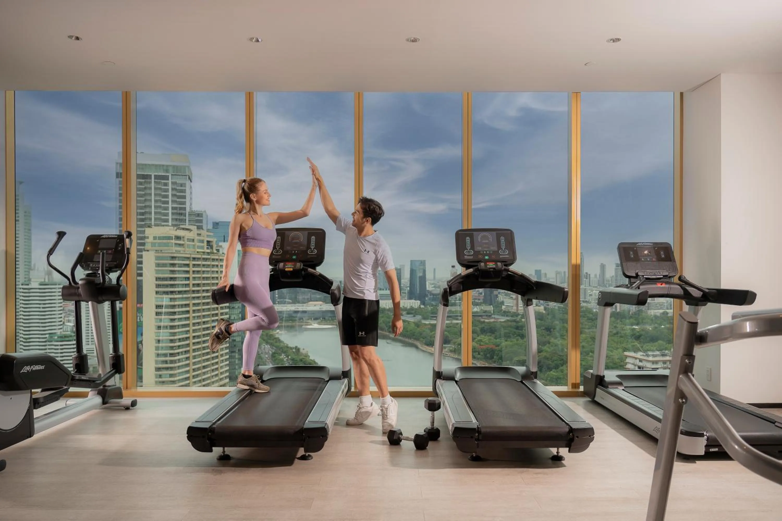 Fitness centre/facilities in Solaria Nishitetsu Hotel Bangkok