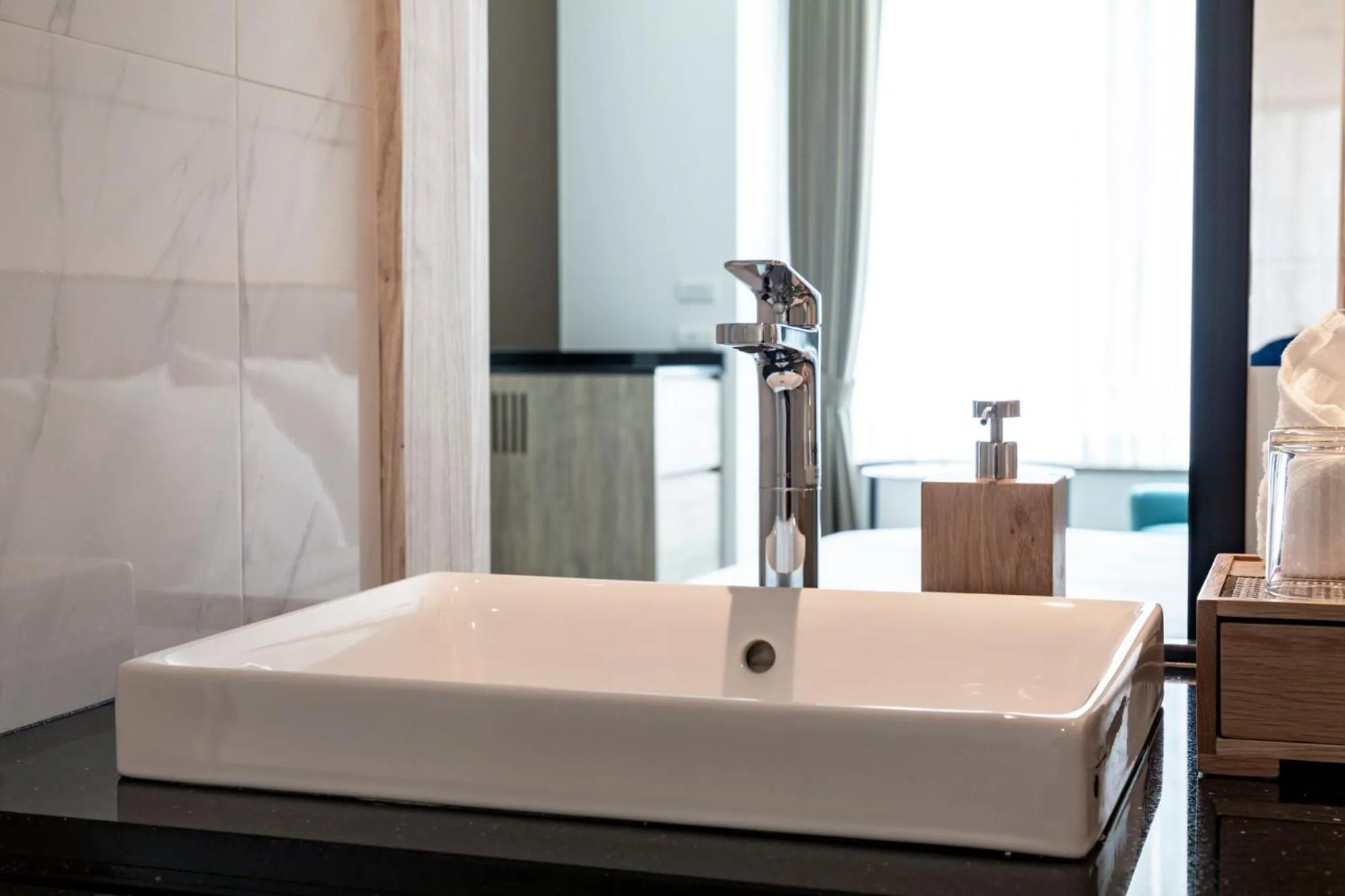 Bathroom, Bed in Solaria Nishitetsu Hotel Bangkok