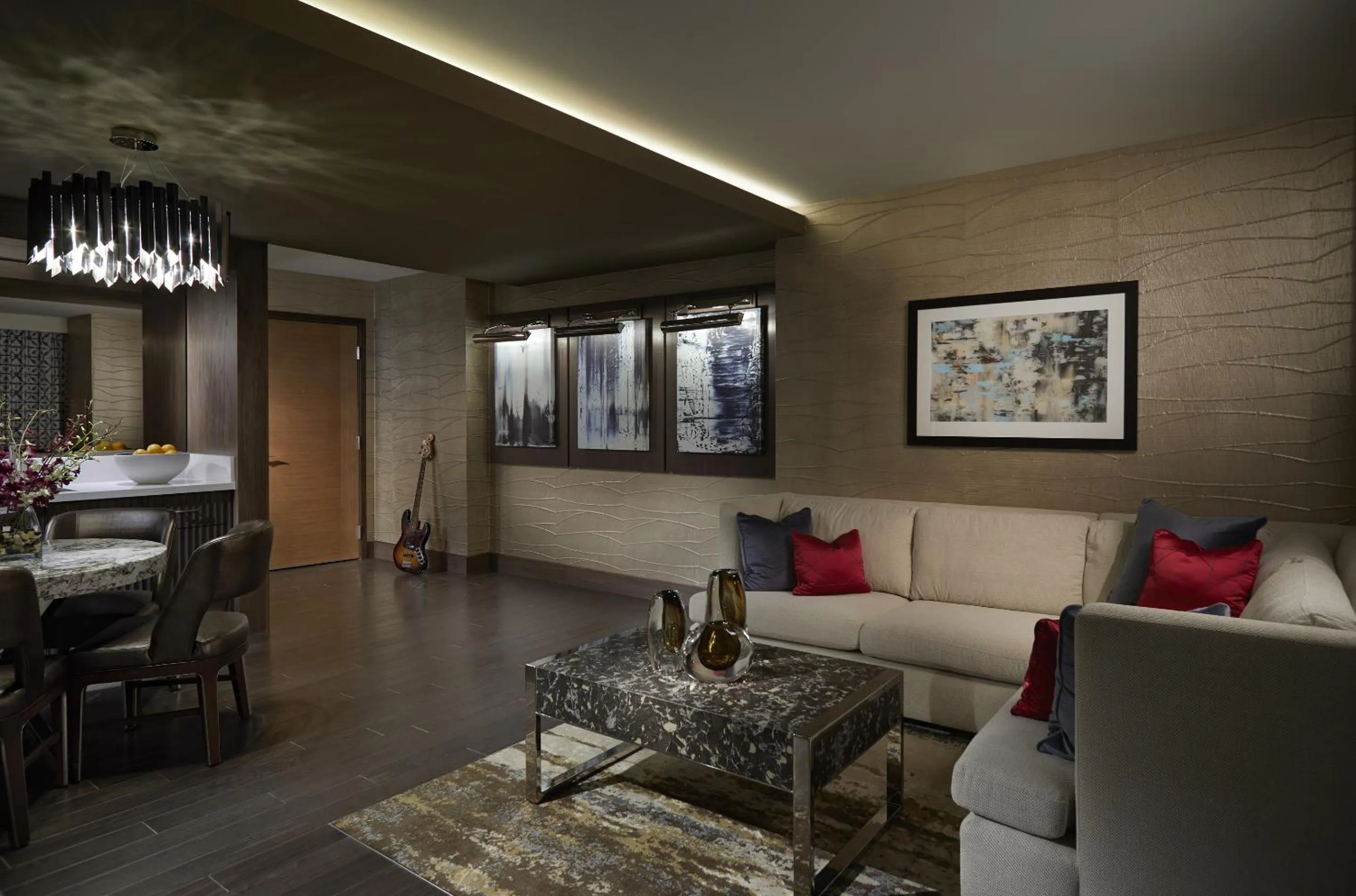 Living room in Seminole Hard Rock Hotel and Casino Tampa