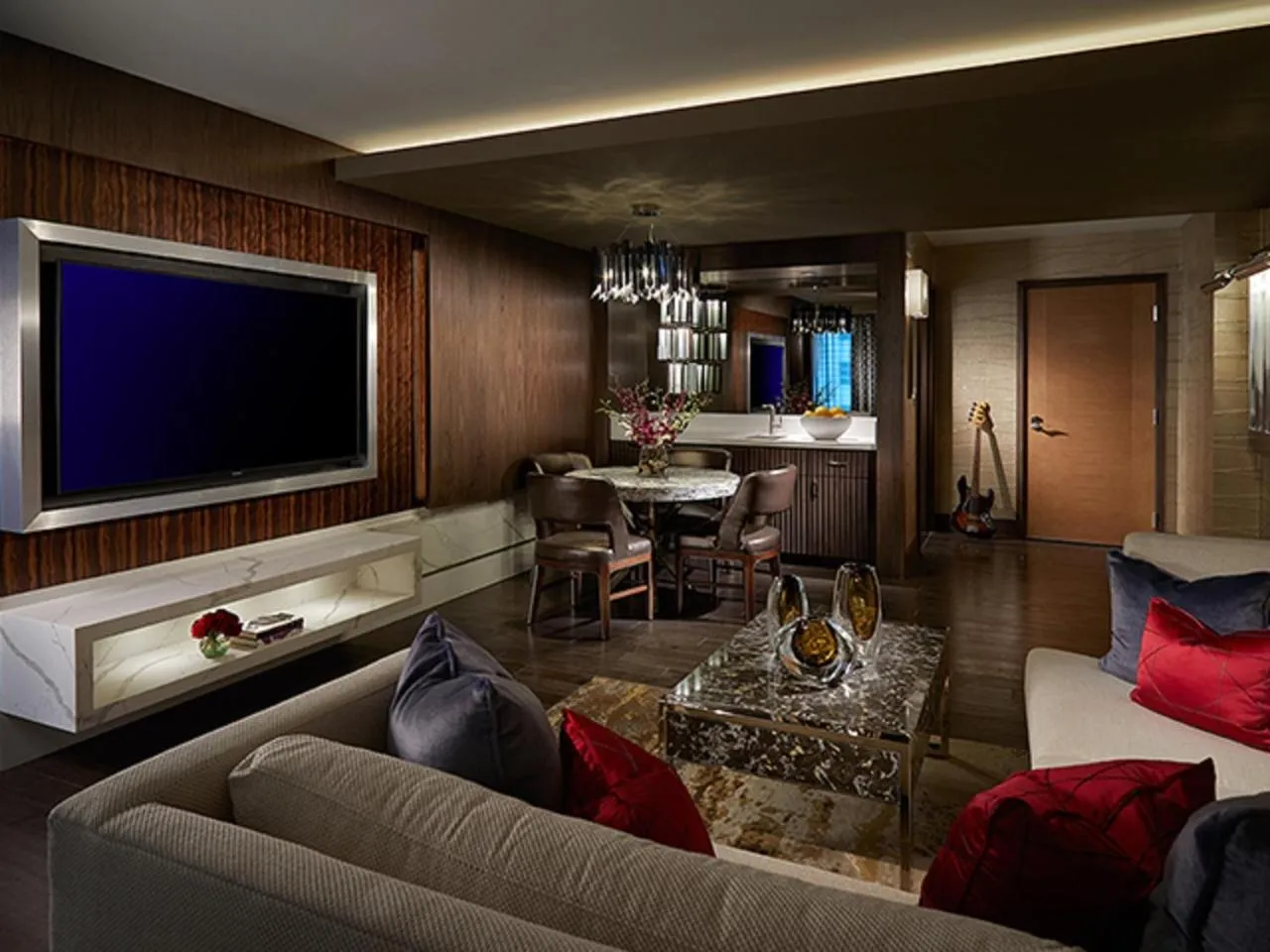 Living room in Seminole Hard Rock Hotel and Casino Tampa