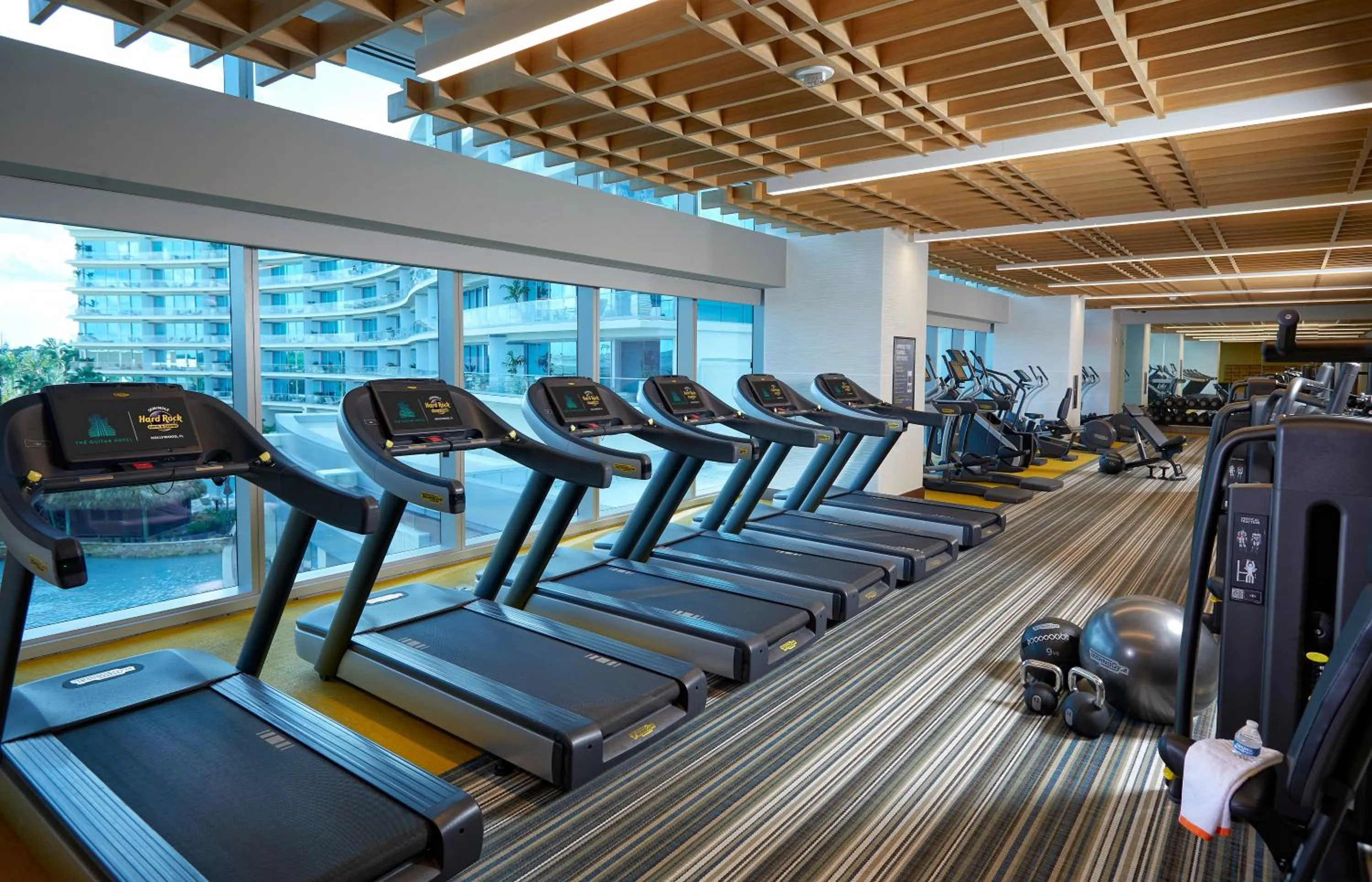 Fitness centre/facilities in Seminole Hard Rock Hotel & Casino Hollywood