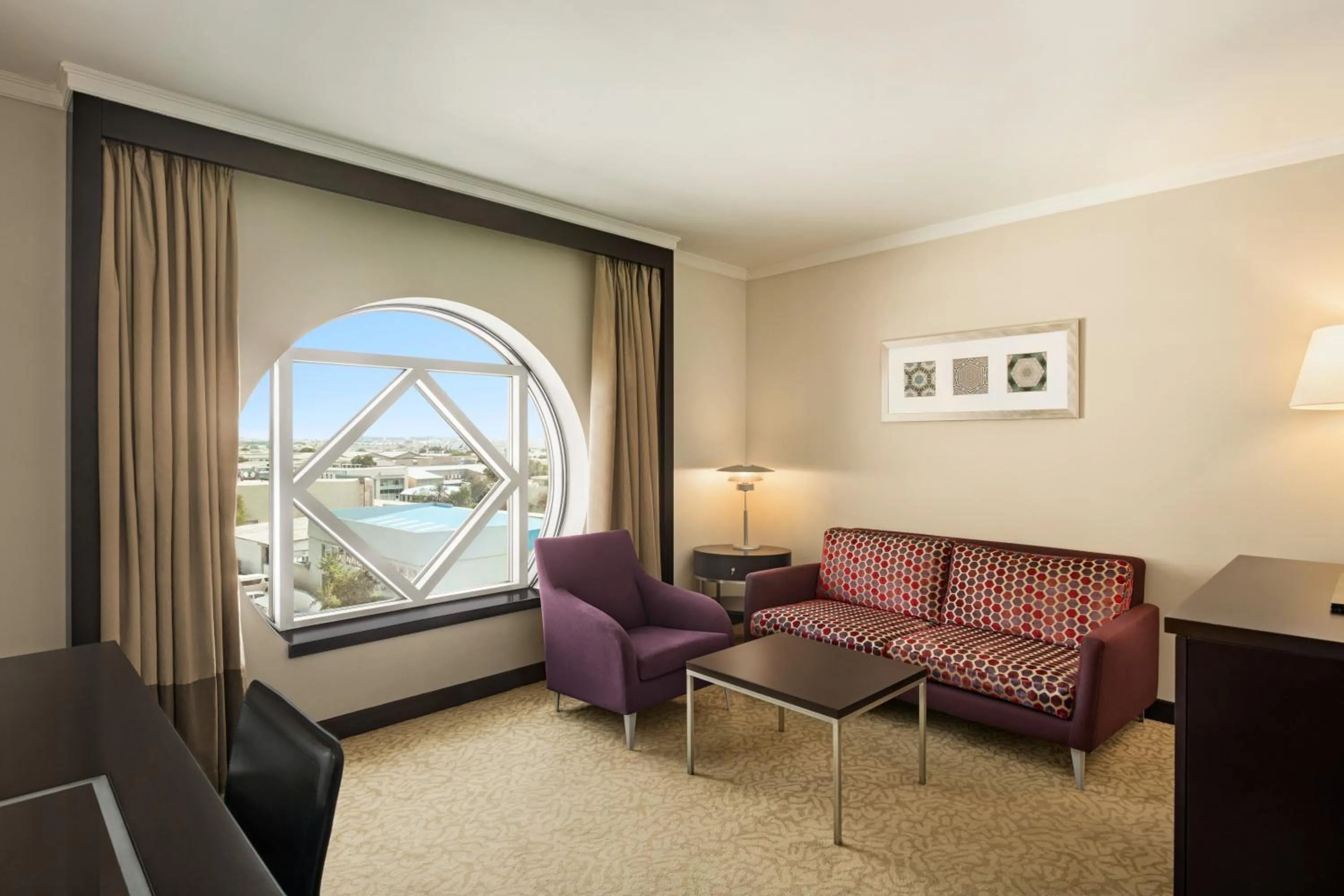 Living room in Ramada Plaza by Wyndham Dubai Deira