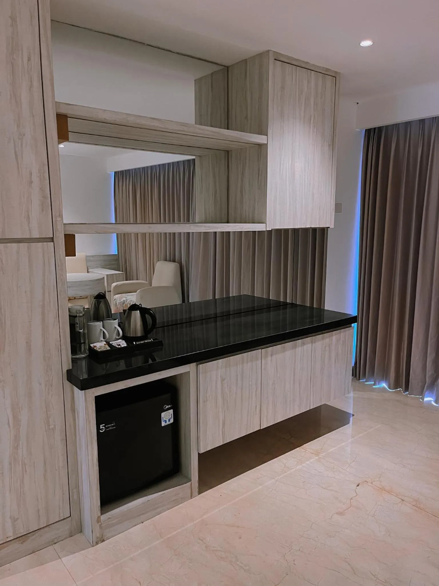 Coffee/tea facilities in The Capital Hotel and Resort Seminyak