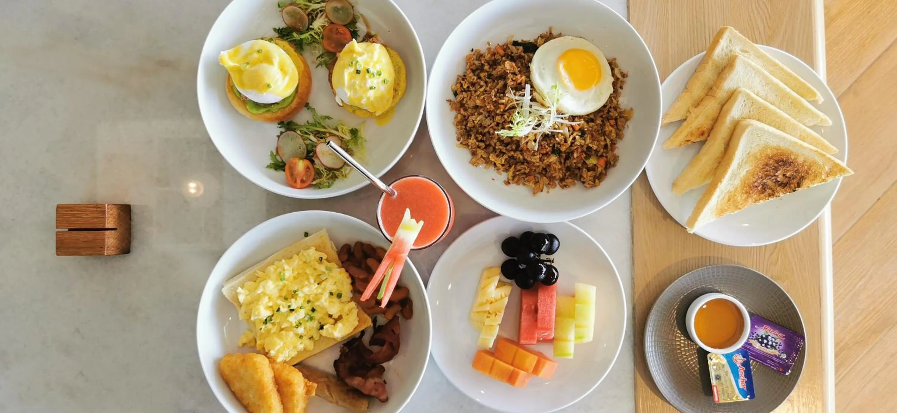 Food and drinks in The Capital Hotel and Resort Seminyak