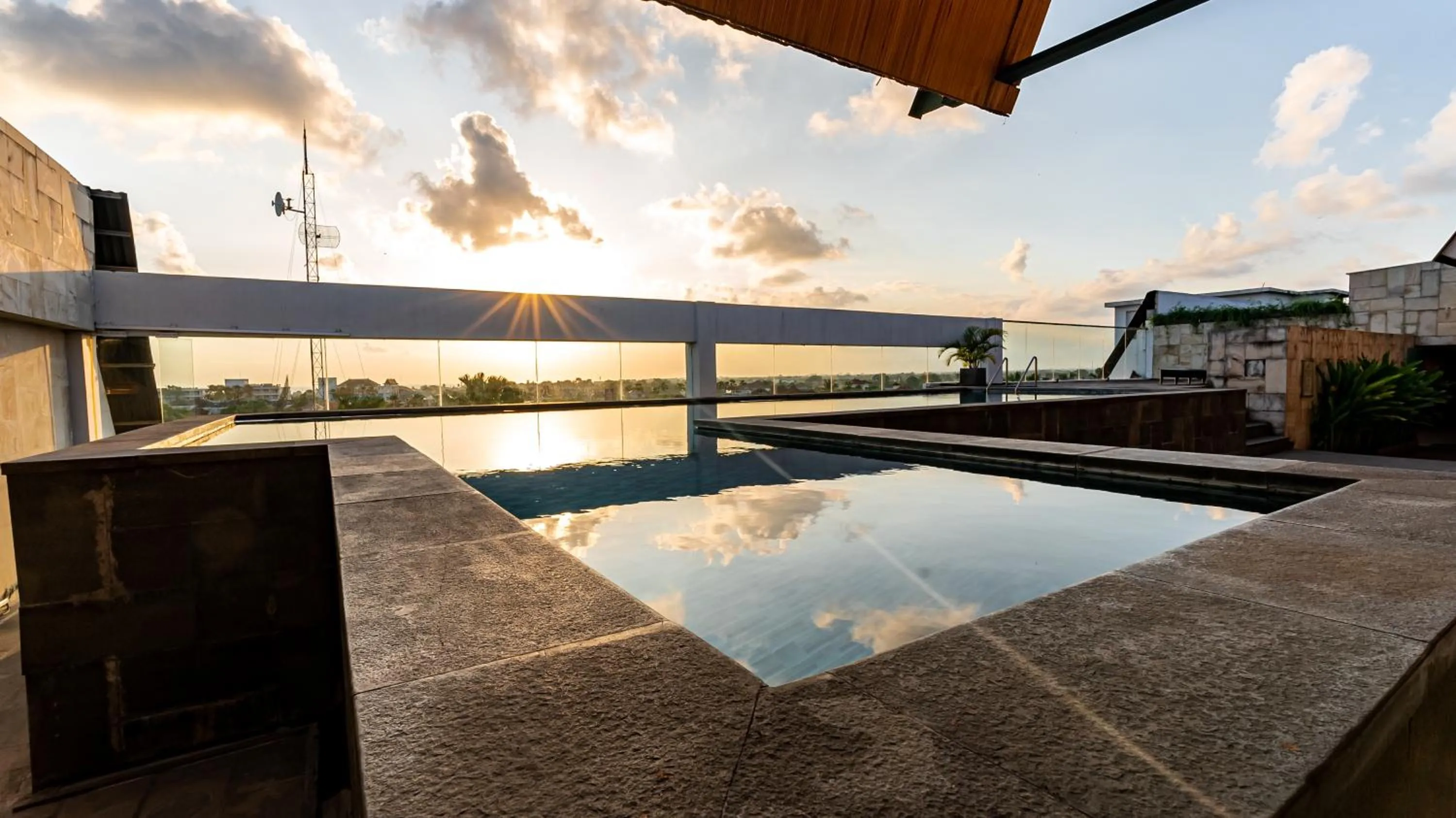 Pool view in The Capital Hotel and Resort Seminyak