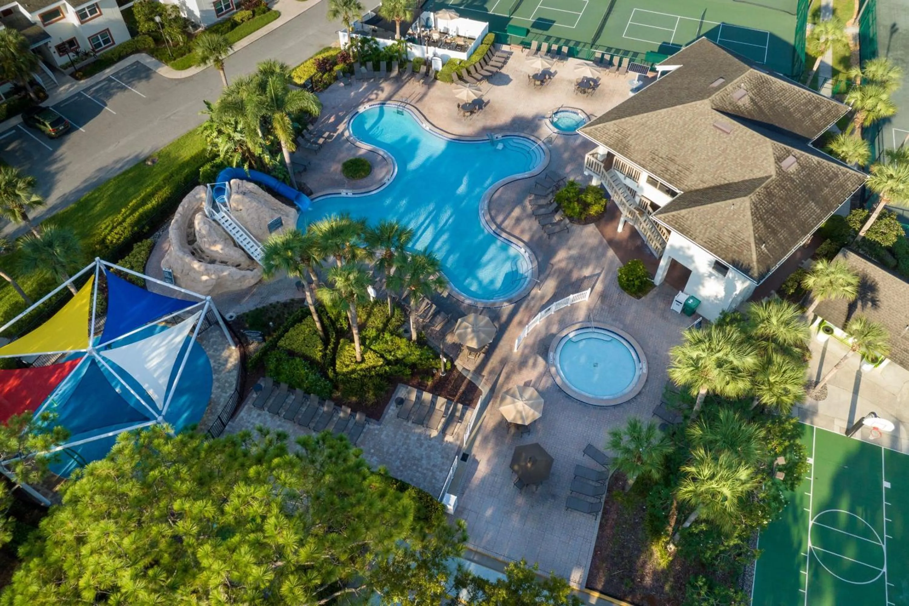 Swimming pool in Sheraton Vistana Resort Villas, Lake Buena Vista Orlando
