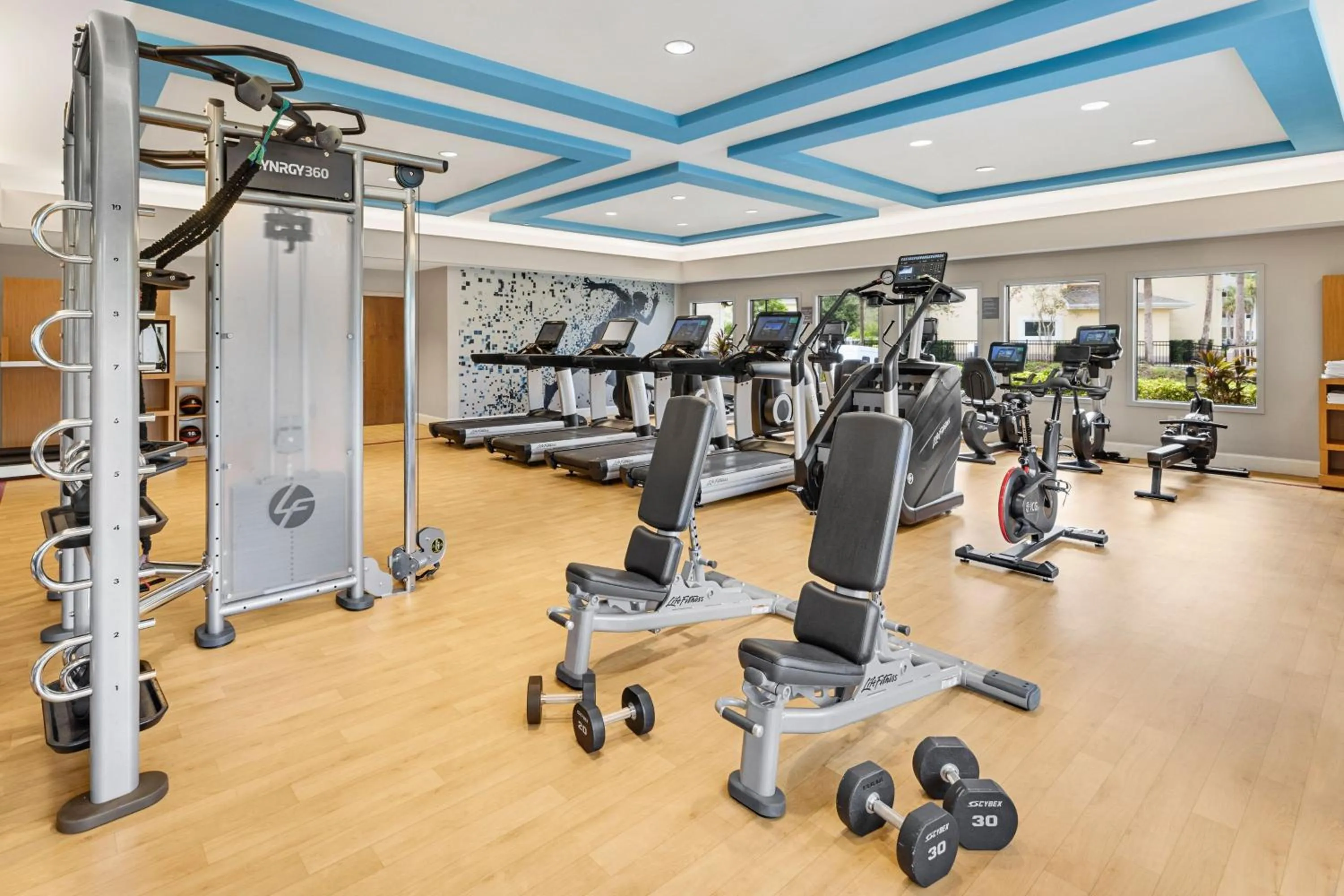 Fitness centre/facilities in Sheraton Vistana Resort Villas, Lake Buena Vista Orlando