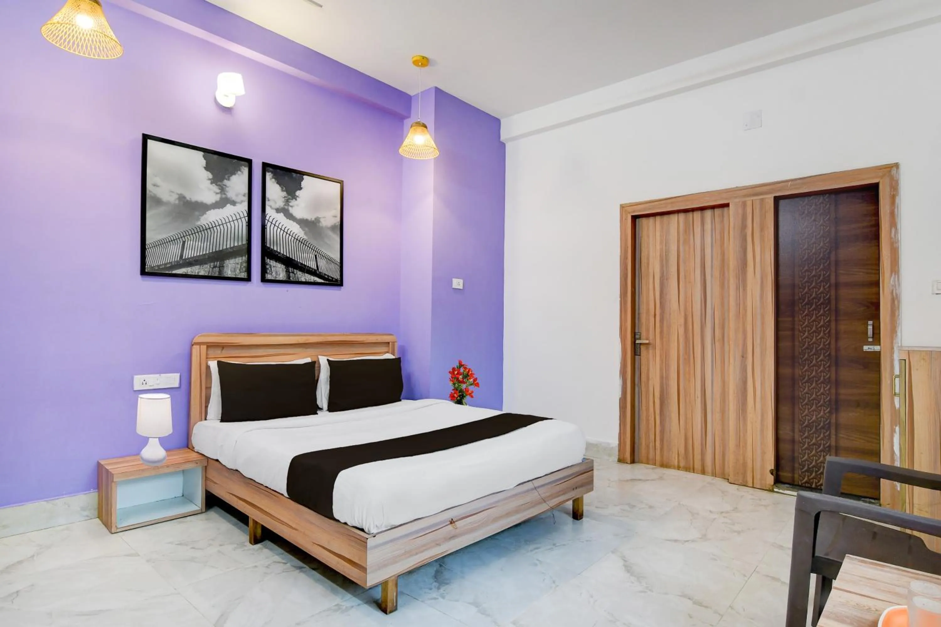 Bedroom, Bed in Hotel O Cosmopolis Bhubaneswar Formerly Luxury Stay
