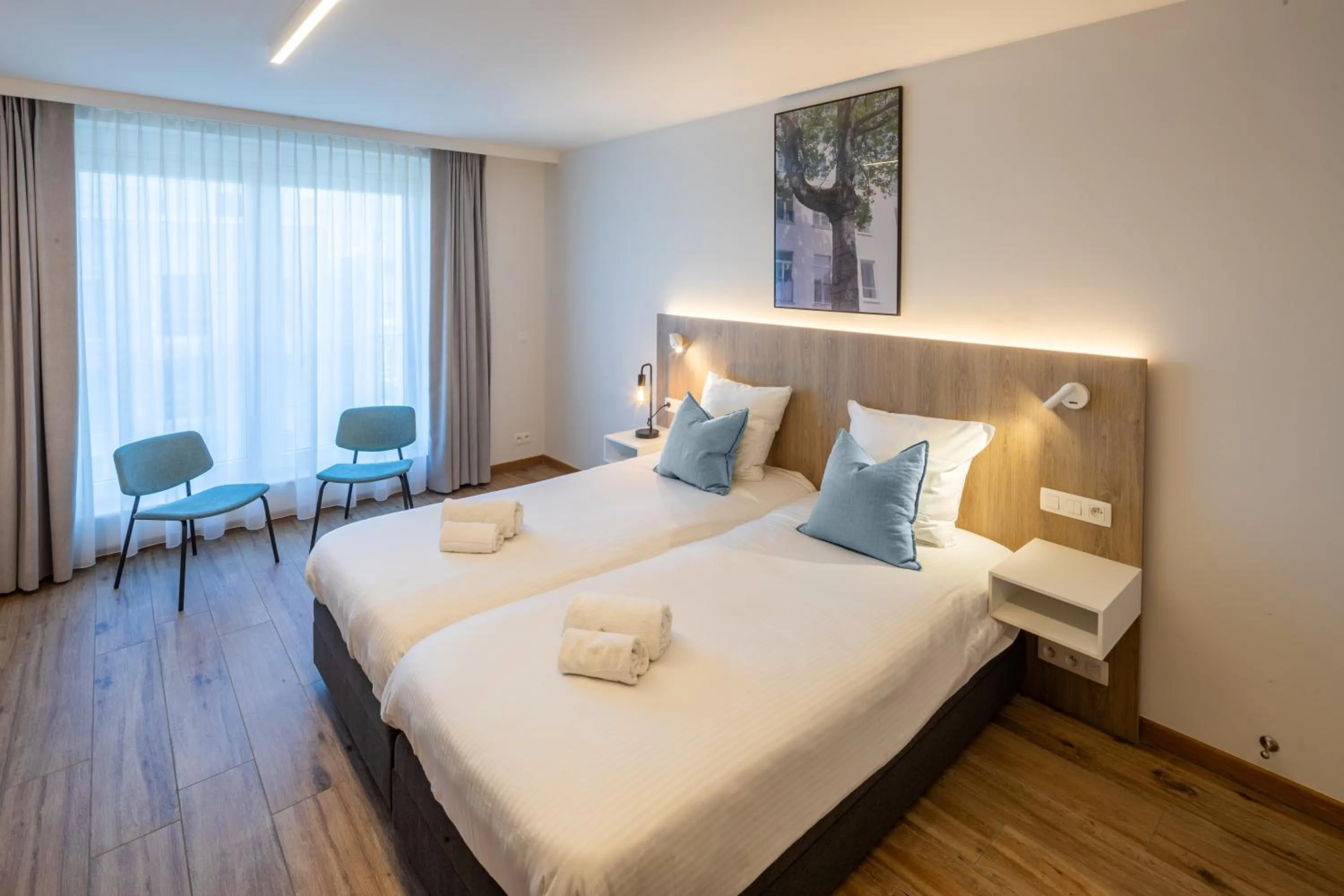 Bed in Hotel Den Briel