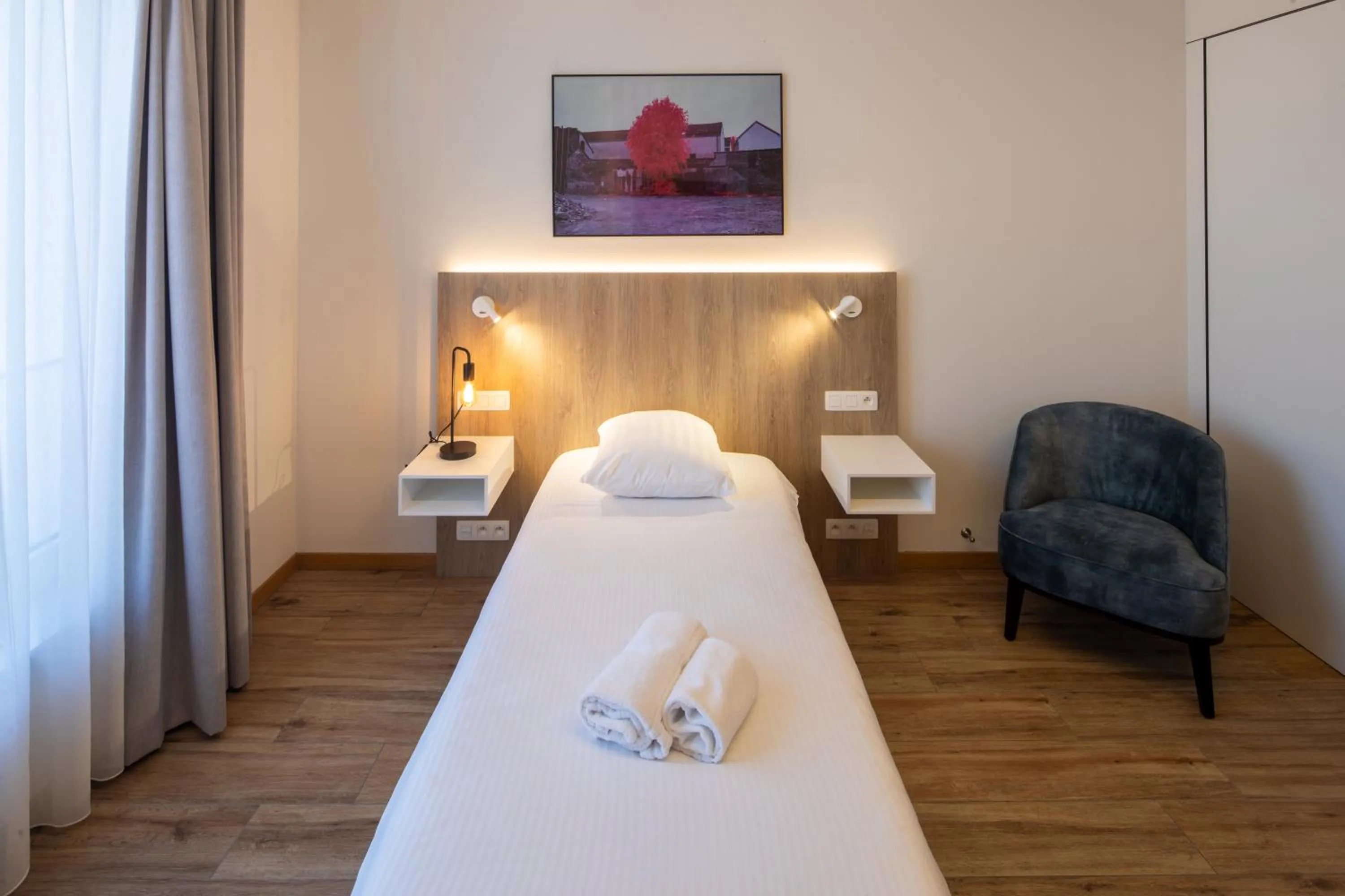 Bed in Hotel Den Briel