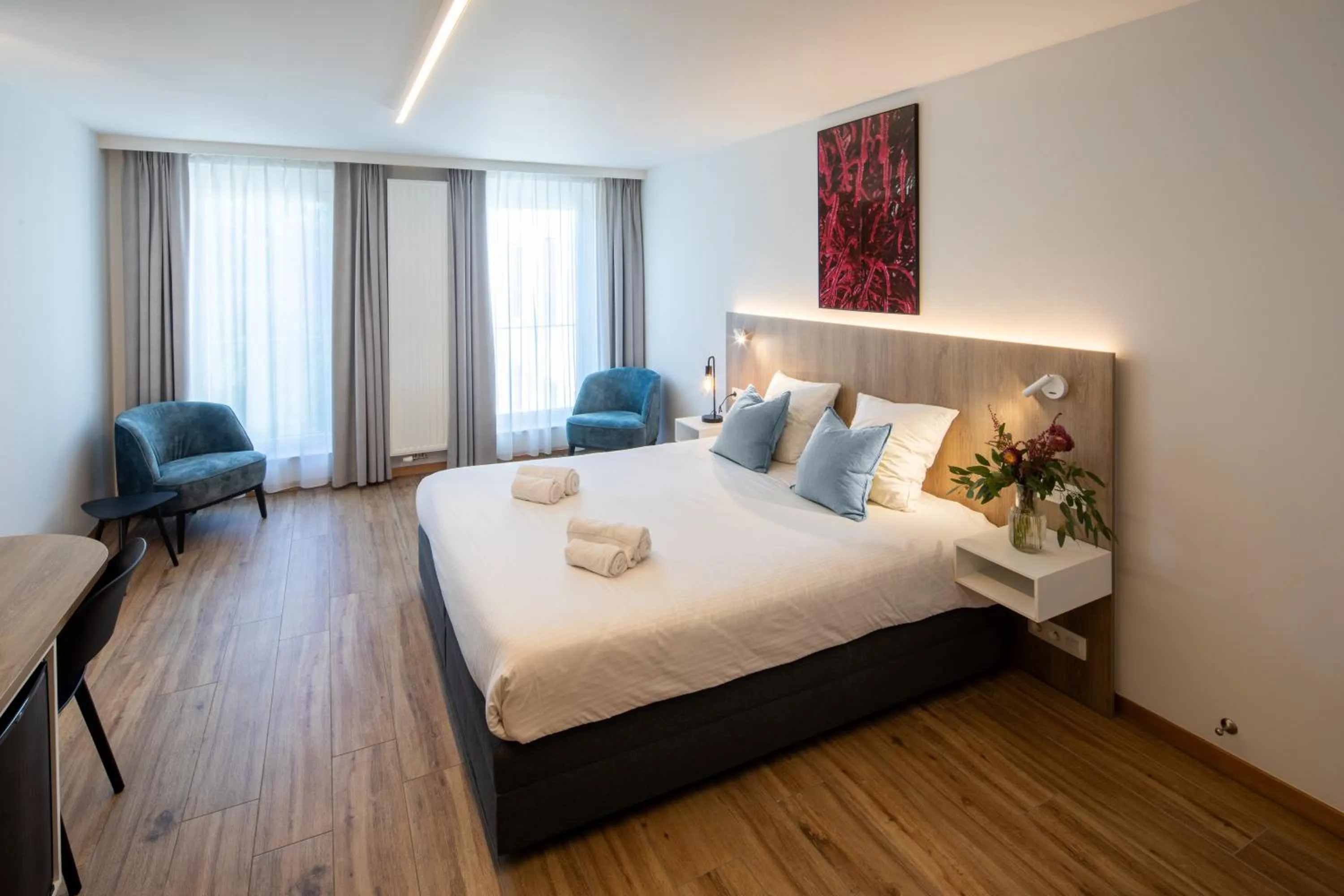 Bed in Hotel Den Briel