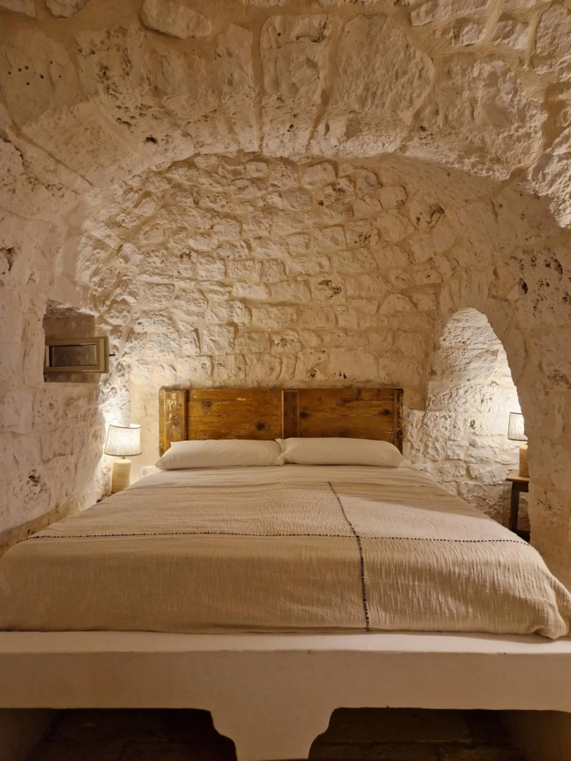 Bedroom, Bed in Trulli Del Bosco