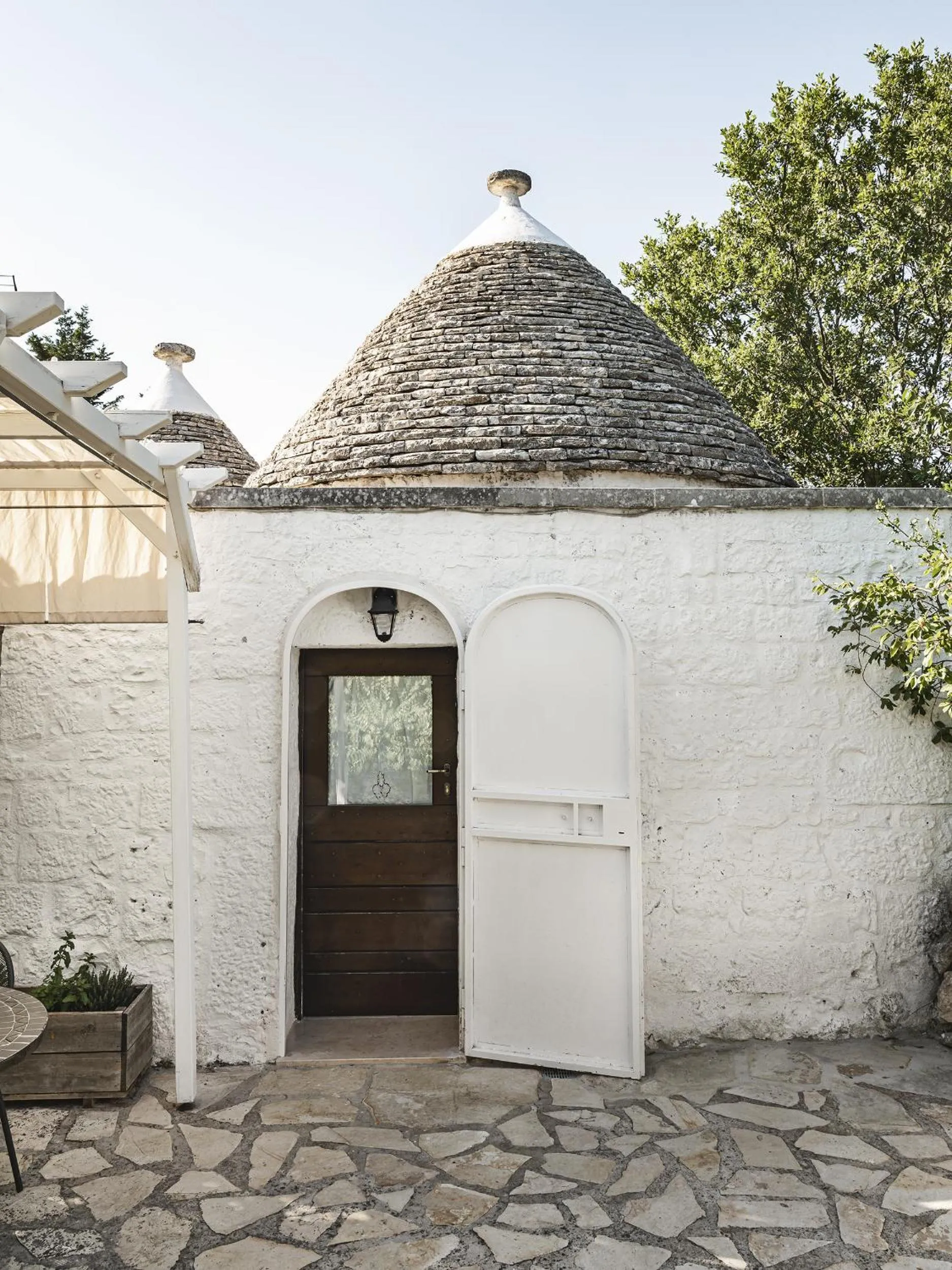 Facade/entrance in Trulli Del Bosco
