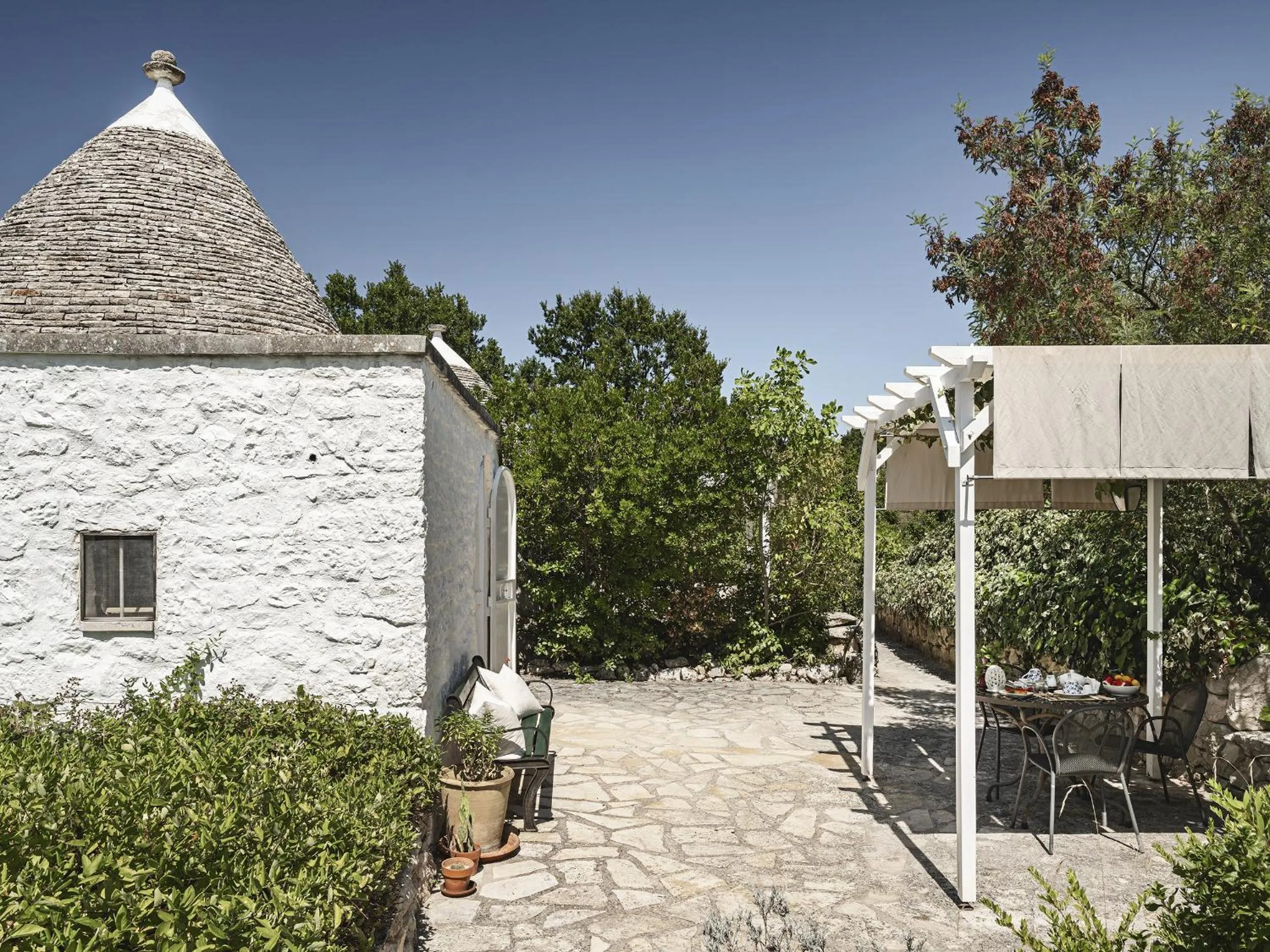 Patio in Trulli Del Bosco