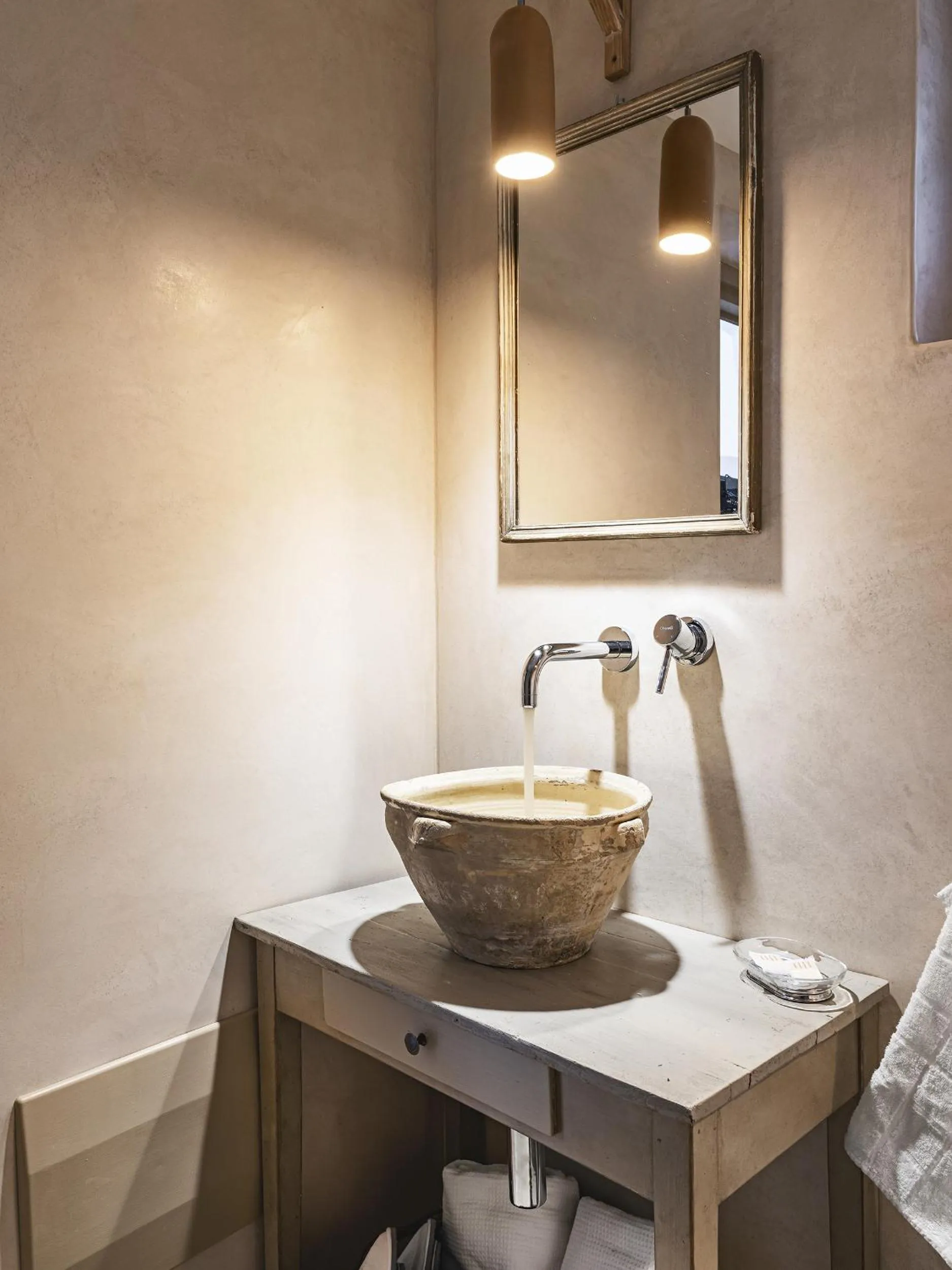 Bathroom in Trulli Del Bosco