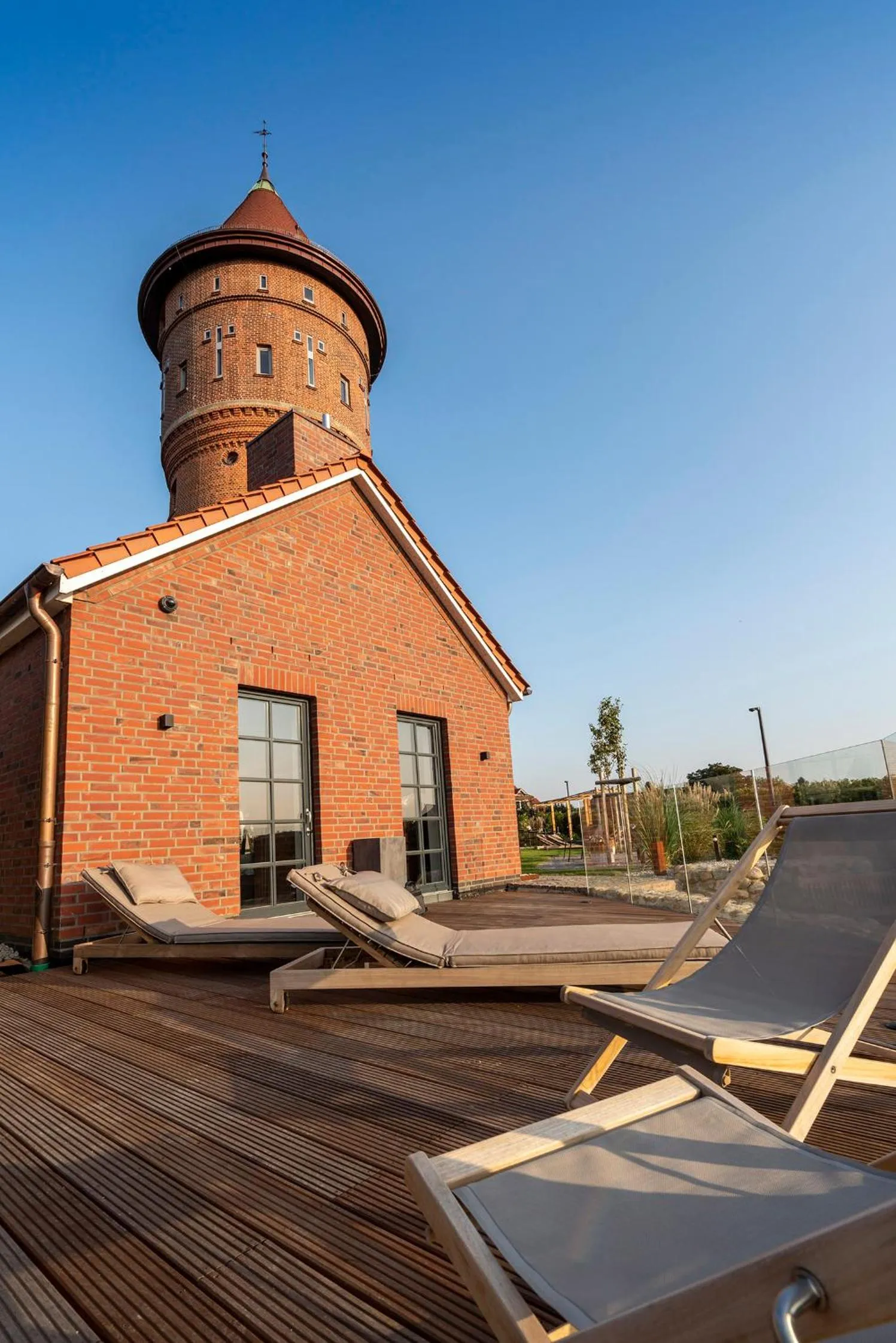 Garden in Apart Hotel Wasserturm