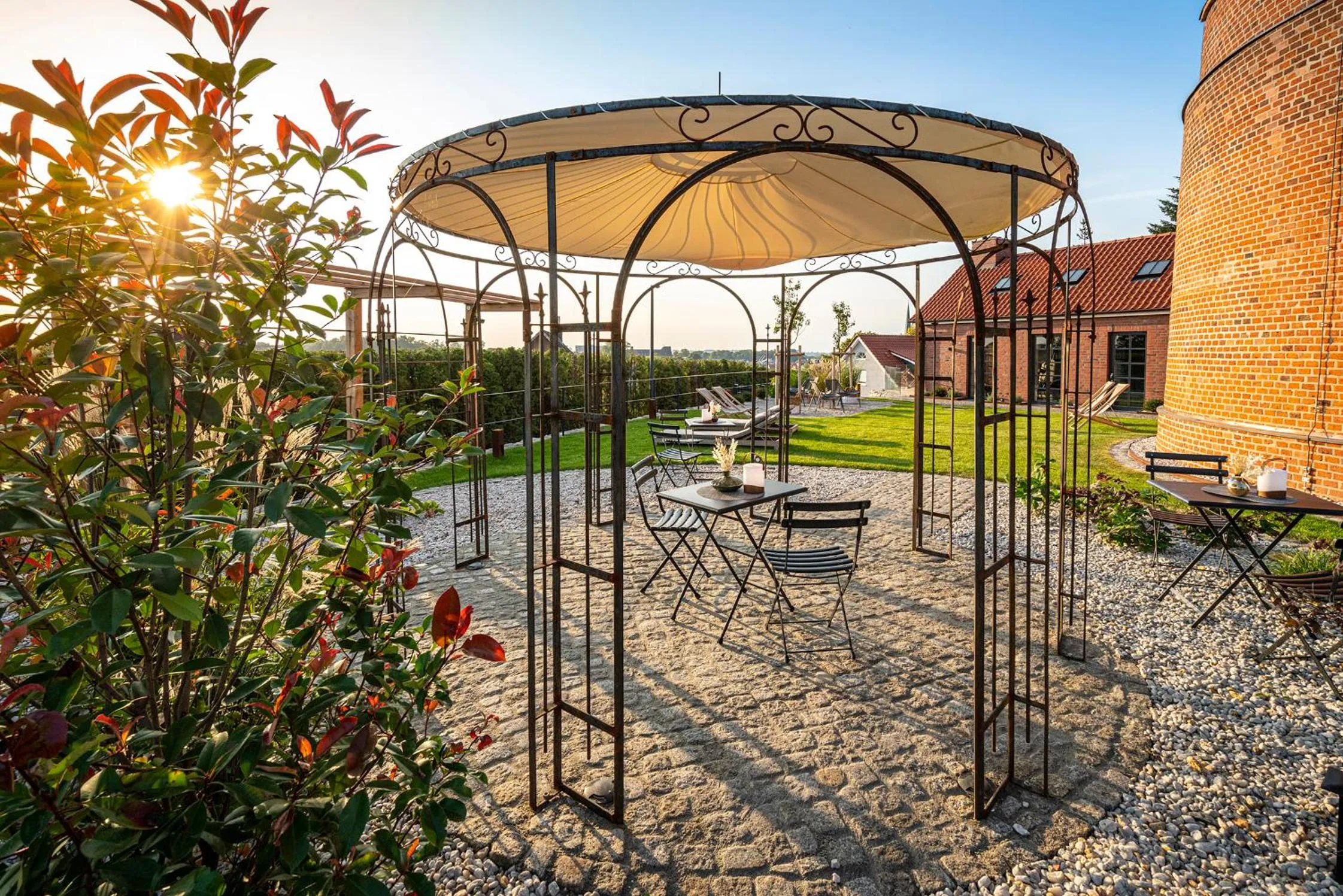 Garden in Apart Hotel Wasserturm