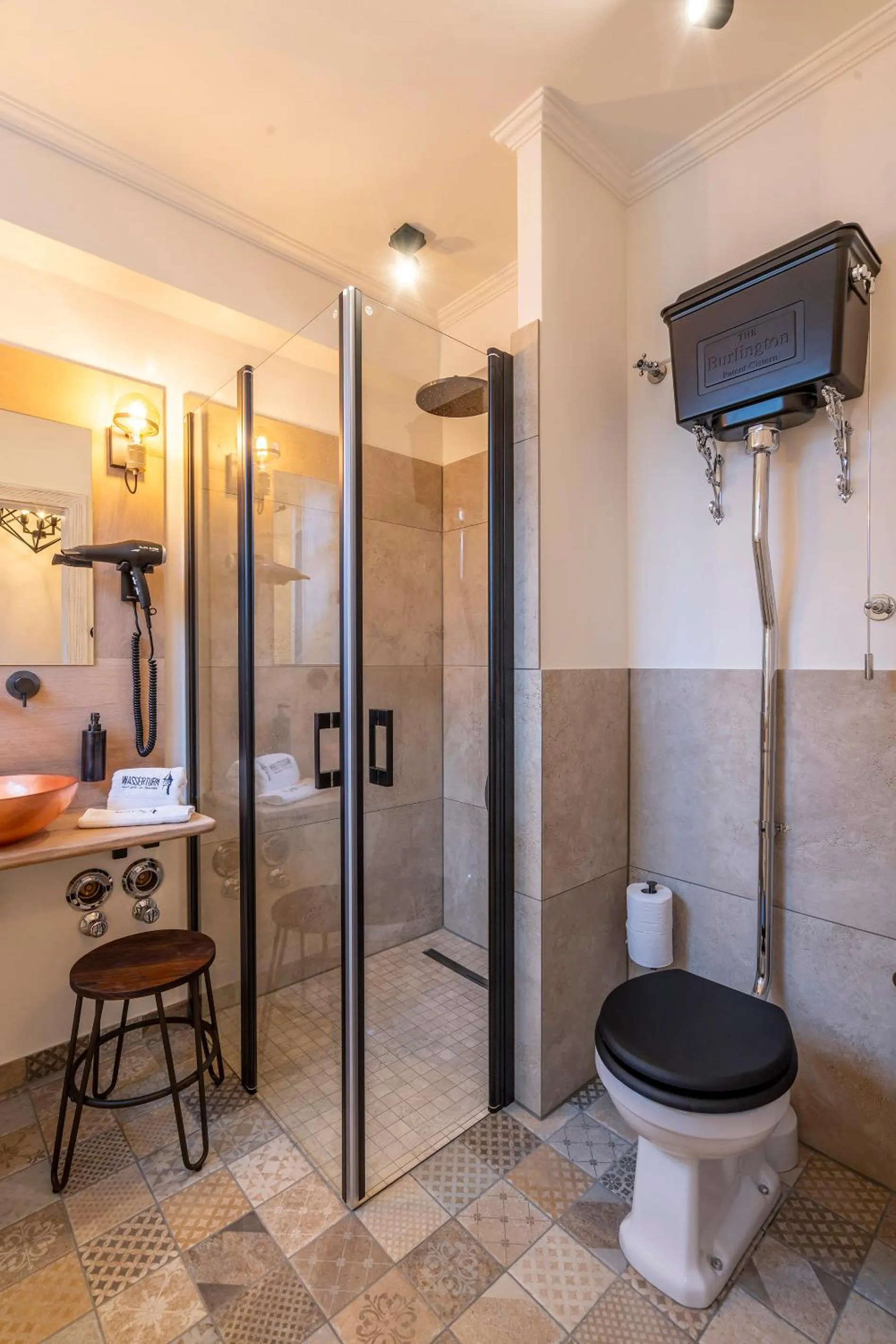 Bathroom in Apart Hotel Wasserturm