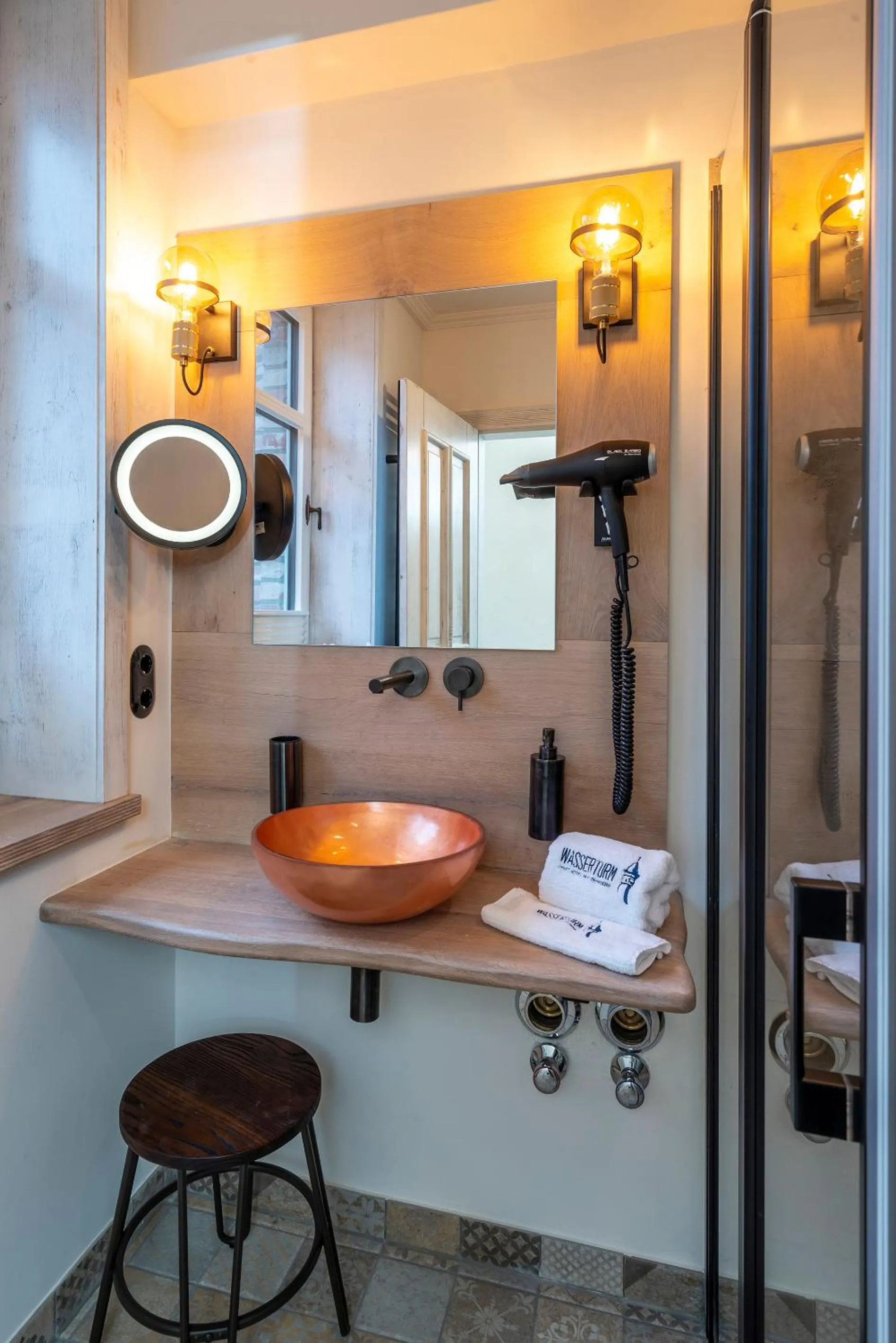 Bathroom in Apart Hotel Wasserturm