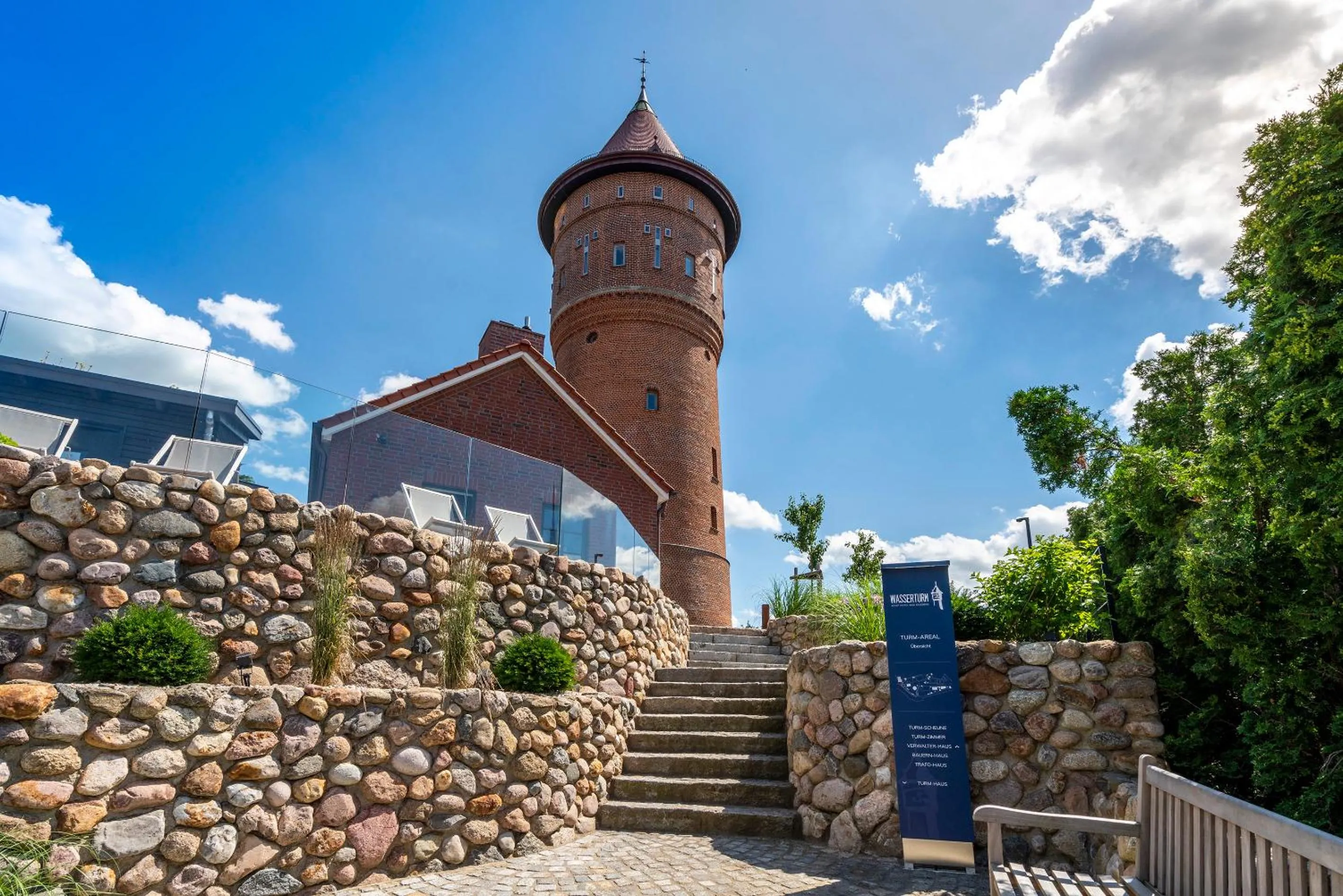 Property building in Apart Hotel Wasserturm