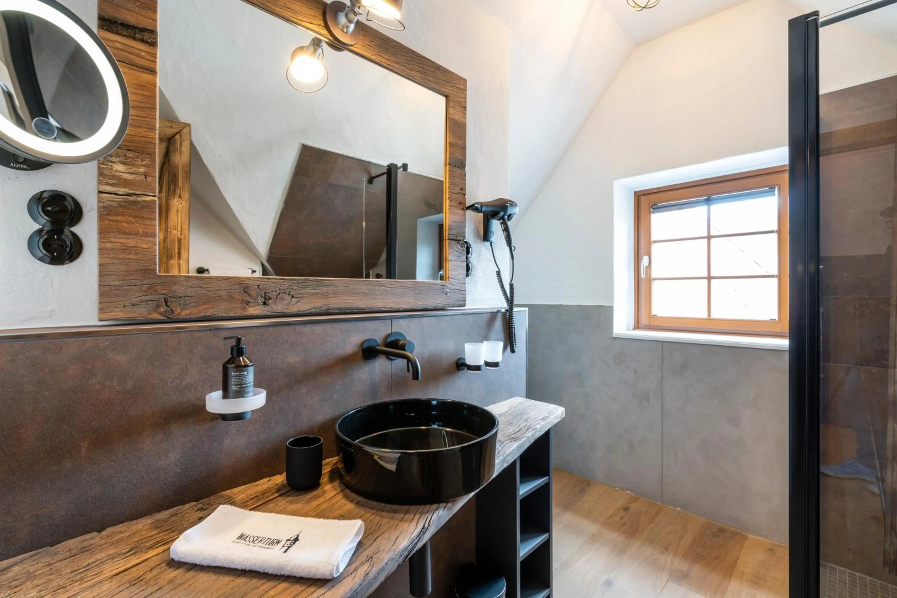 Bathroom in Apart Hotel Wasserturm
