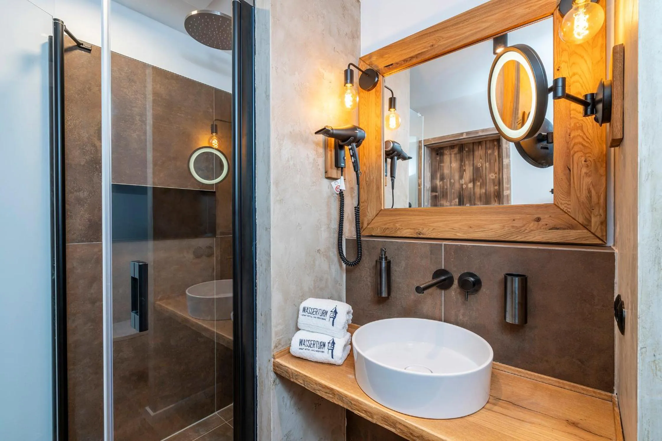 Bathroom in Apart Hotel Wasserturm