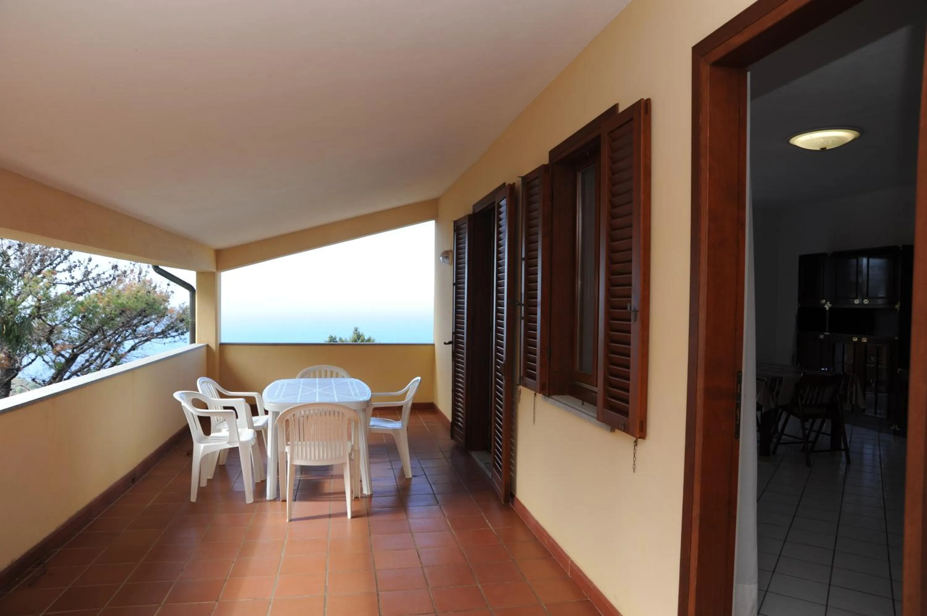 Balcony/Terrace in Il Castagno