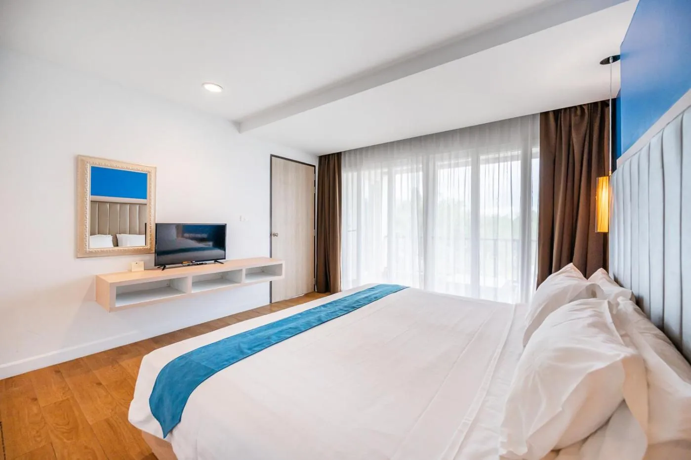 Bed in Hotel COCO Phuket Bangtao Beach