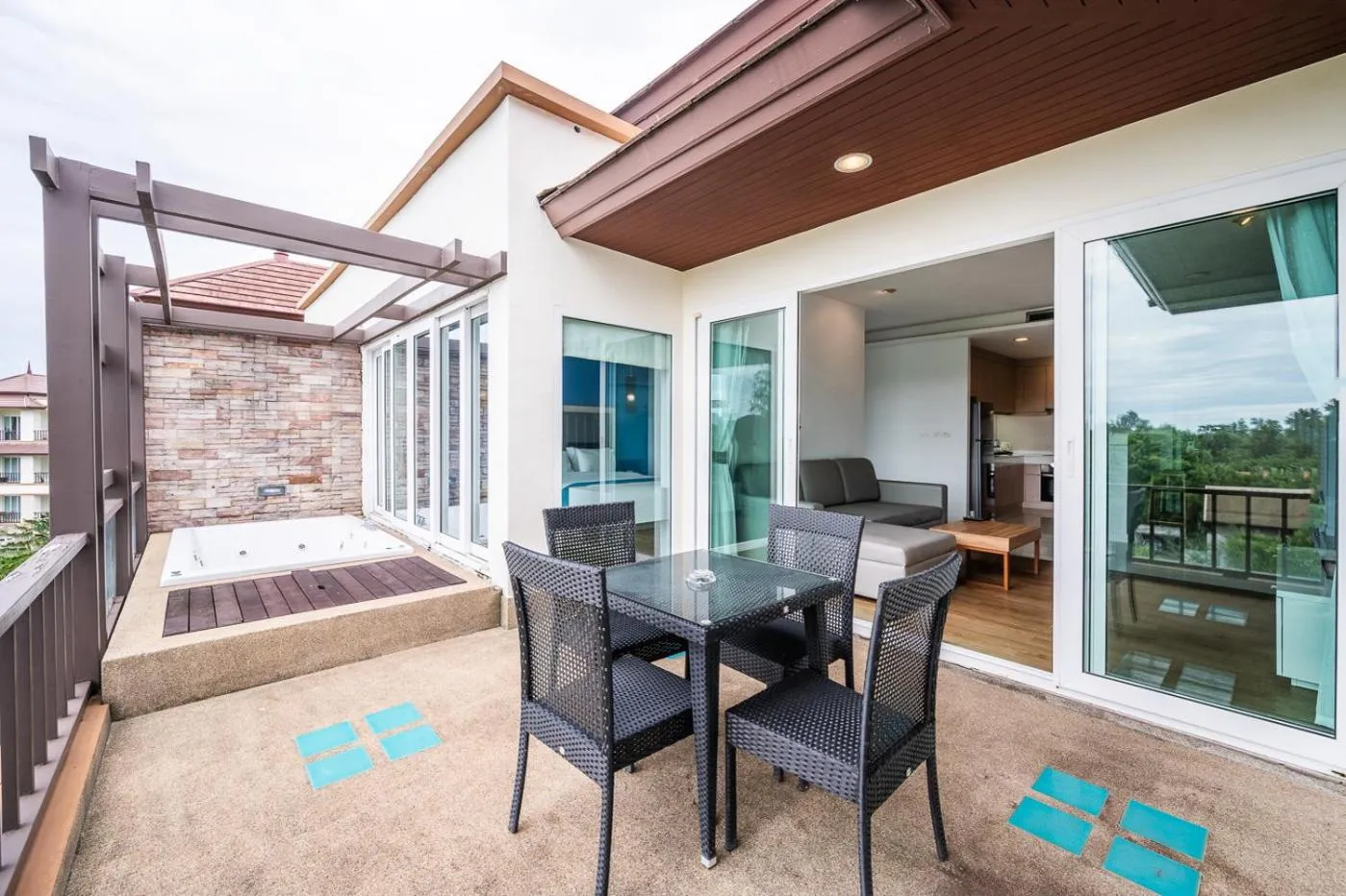 Balcony/Terrace in Hotel COCO Phuket Bangtao Beach
