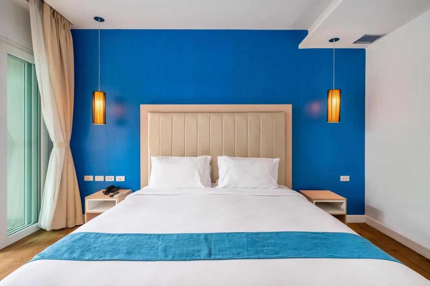 Bed in Hotel COCO Phuket Bangtao Beach