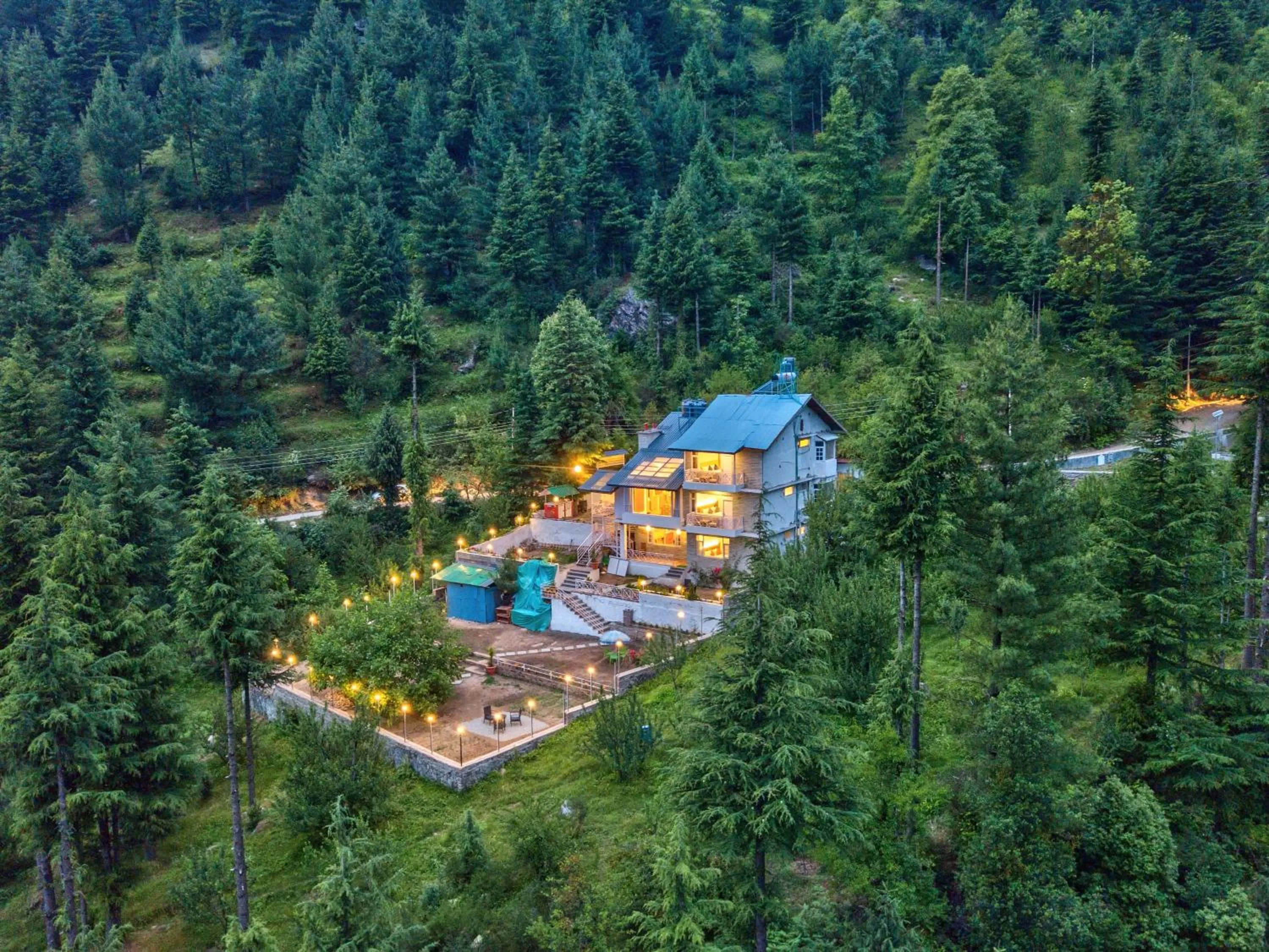 Bird's eye view in Baan by Snow City Farm