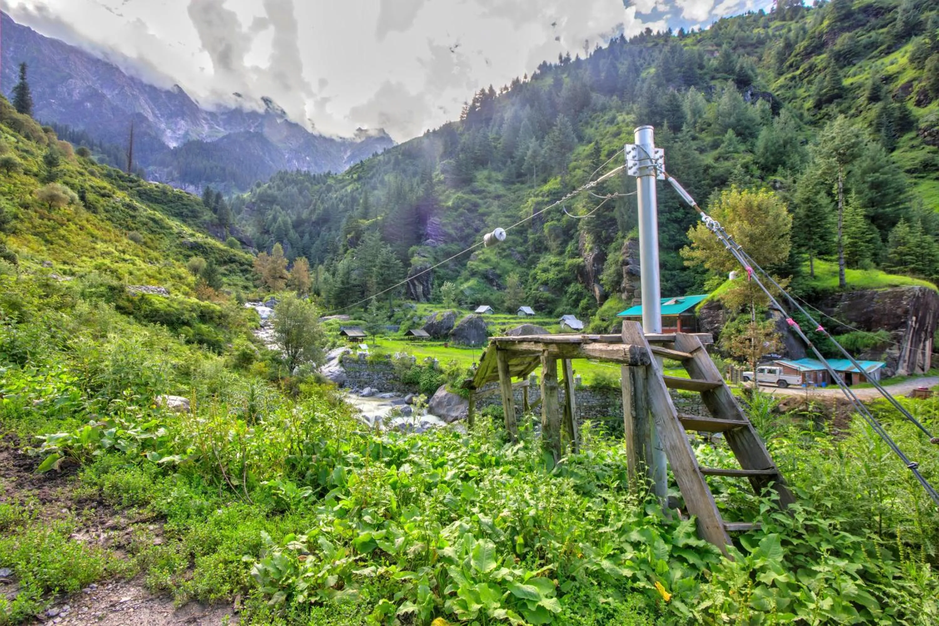 Hiking in Baan by Snow City Farm