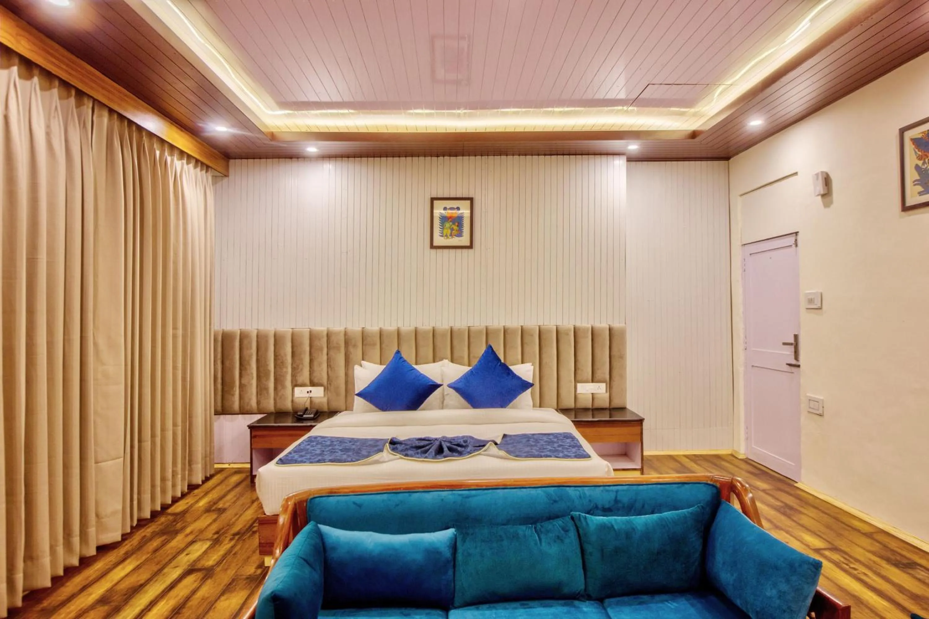 Bedroom, Bed in Baan by Snow City Farm