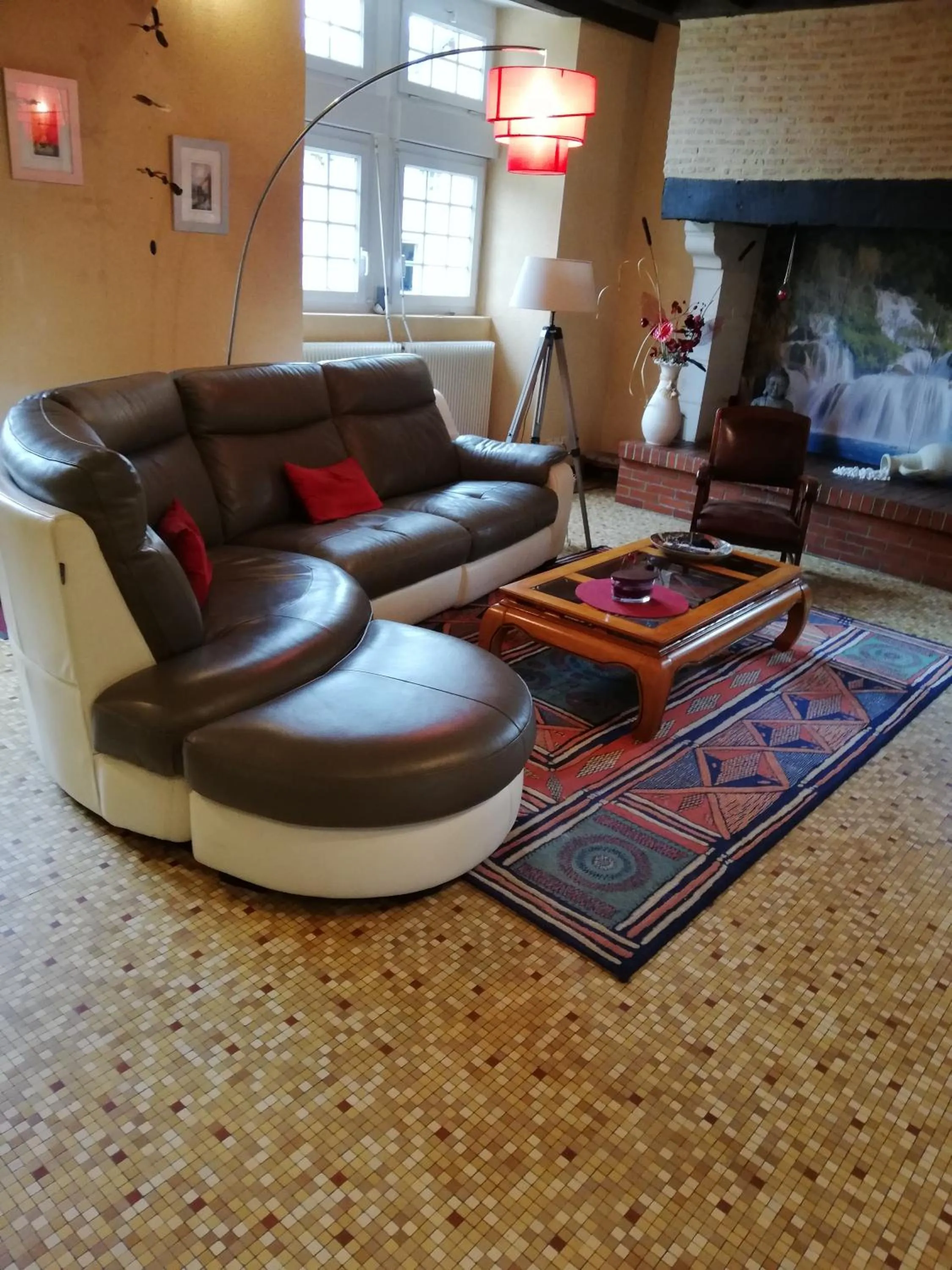 Lounge or bar in La haye Georget