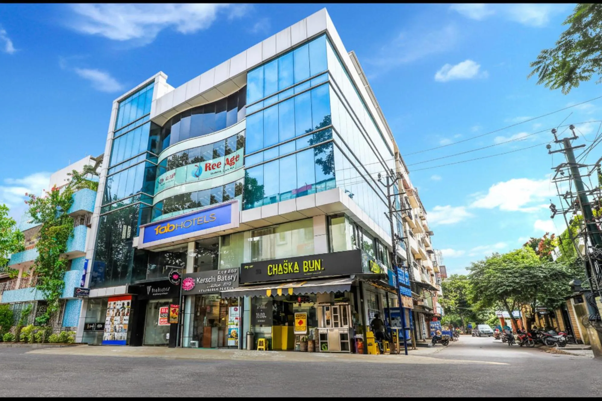 Property building in FabHotel Crown Heights - Nr Koramangala Club