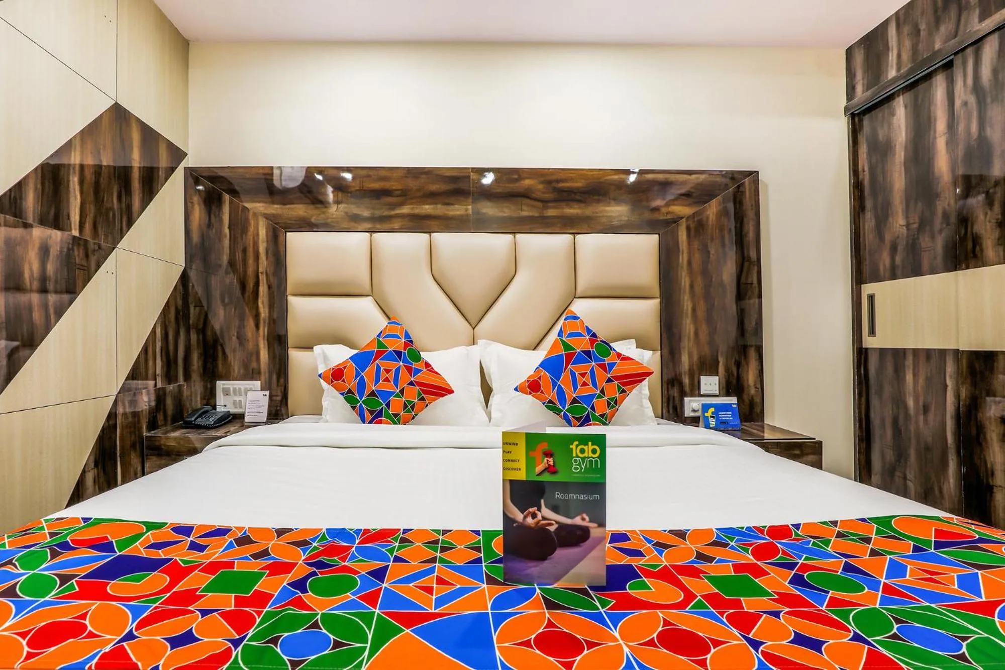 Bedroom, Bed in FabHotel Crown Heights - Nr Koramangala Club