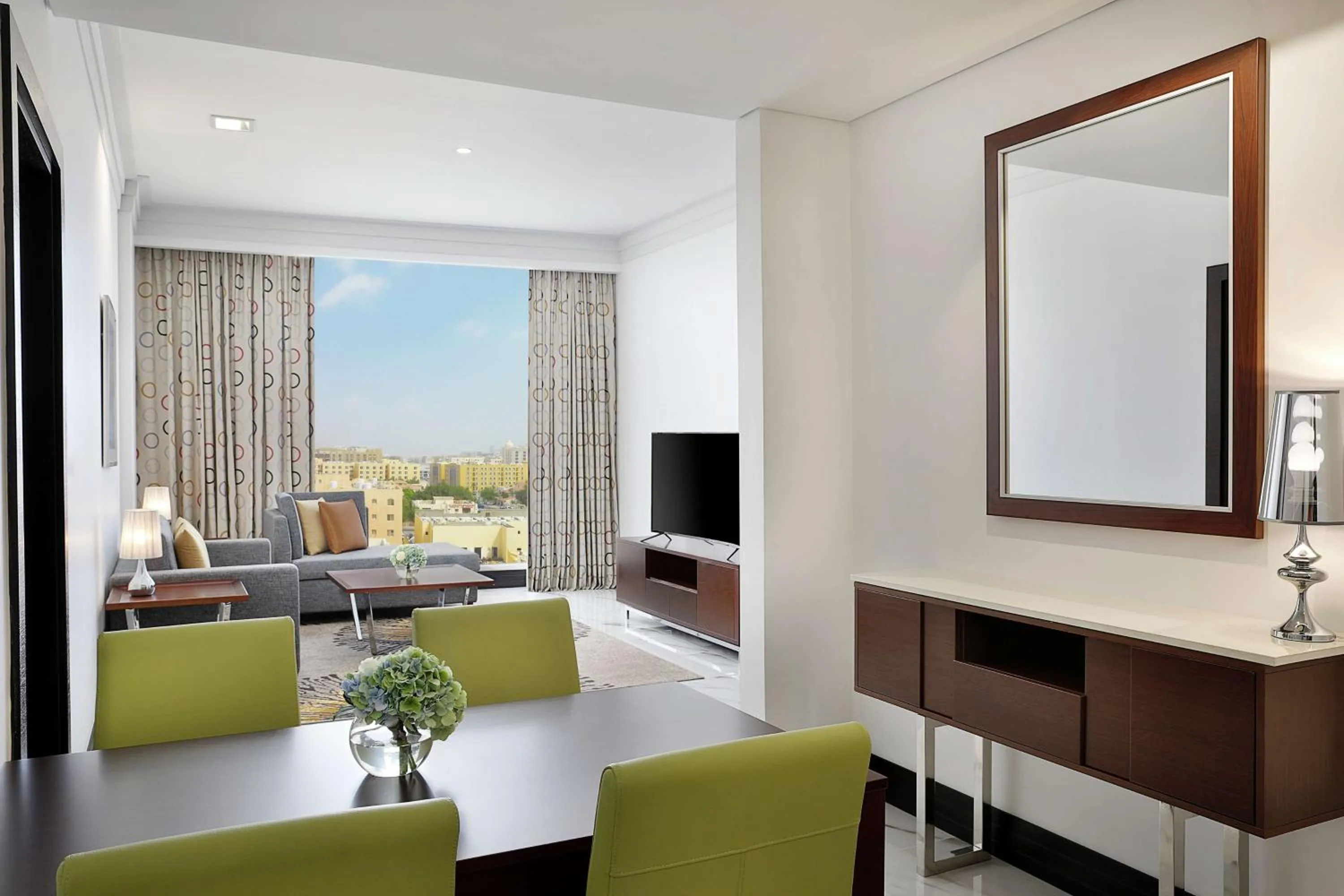 Living room in DoubleTree By Hilton Doha - Al Sadd